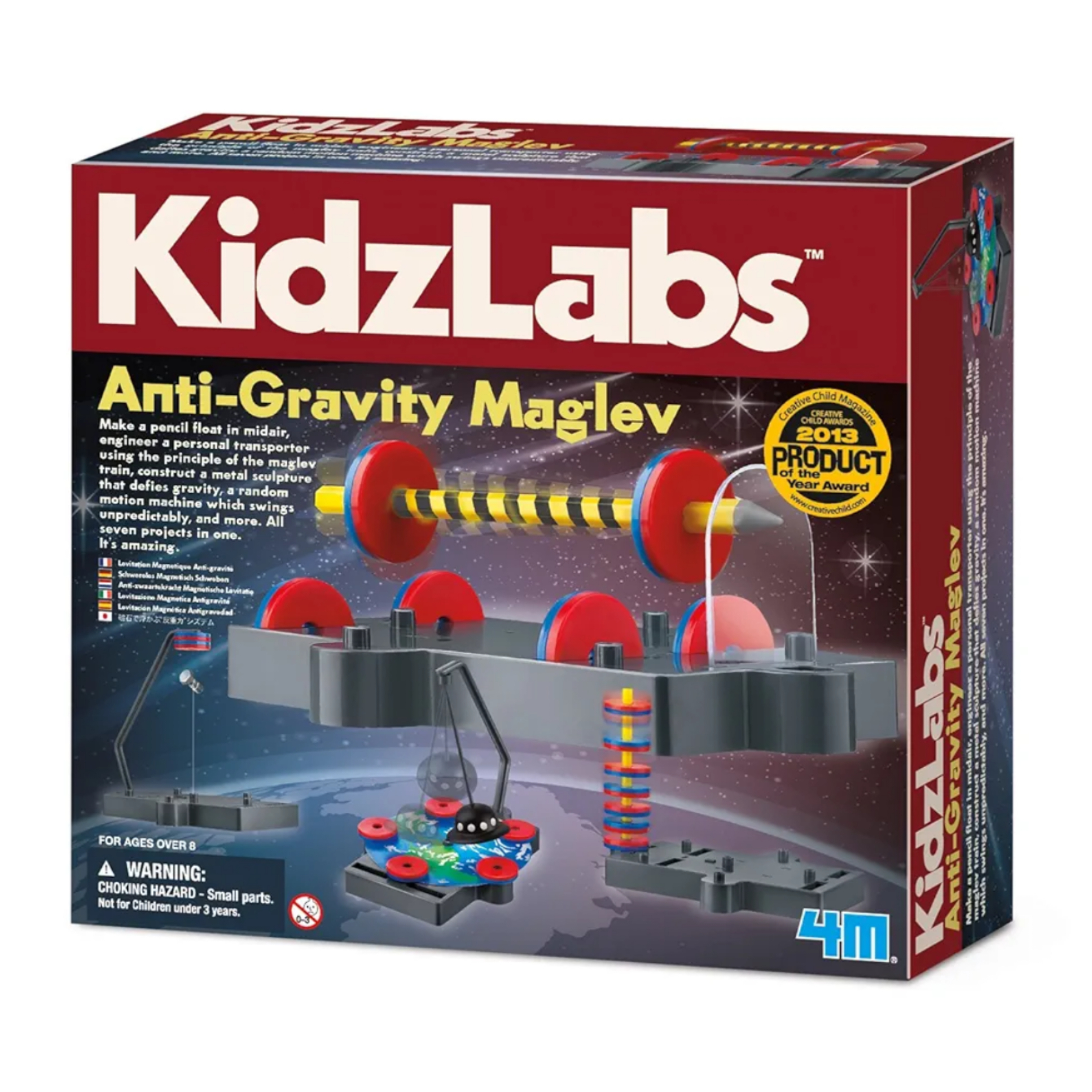 ۴ میلیون و ۳۲۹۹ تای Anti Gravity Magnetic Levitation اسباب بازی آموزشی Anti Gravity Magnetic Kit