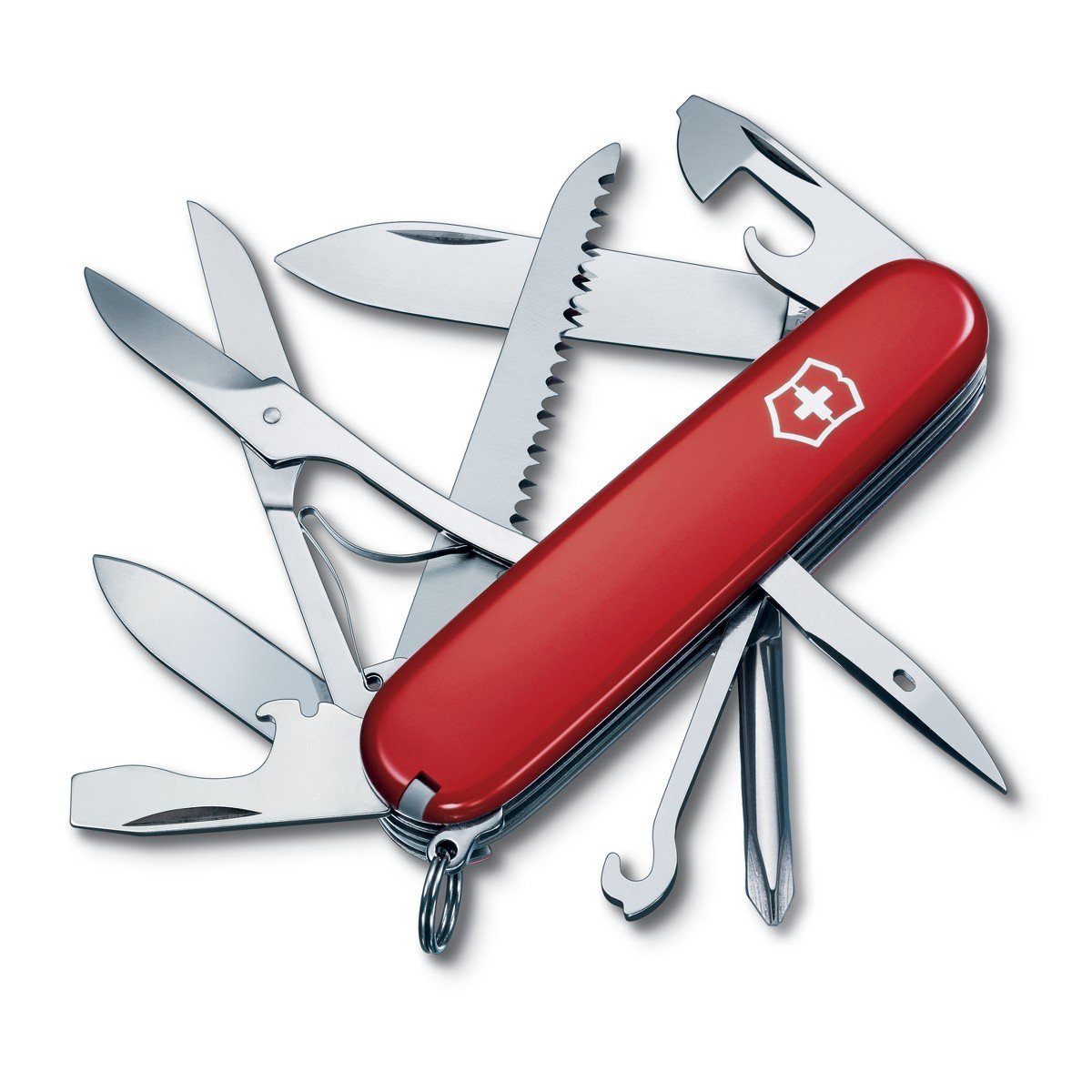 چاقوی چندکاره Swiss Army از Victorinox ، چاقوی جیب Fieldmaster قرمز