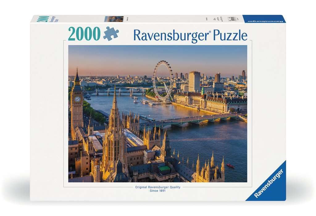 لندن احساسی از Ravensburger تصویر پازل (2000 قطعه) لندن جویای هوا atmosferik