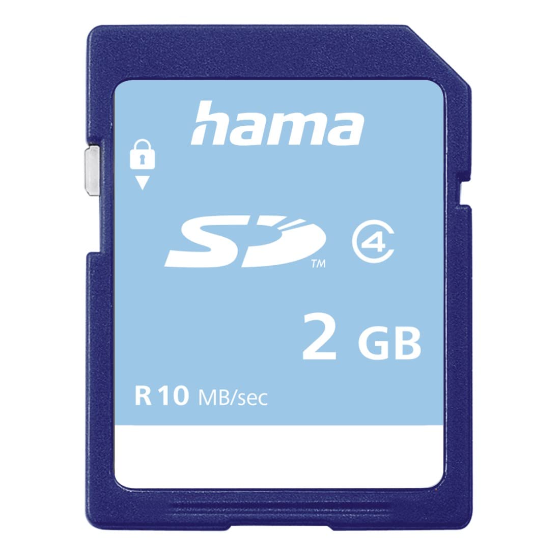 کارت حافظه Hama | 2GB | کلاس 4 | 10 مگابایت بر ثانیه | با قابلیت محافظت از نوشتن