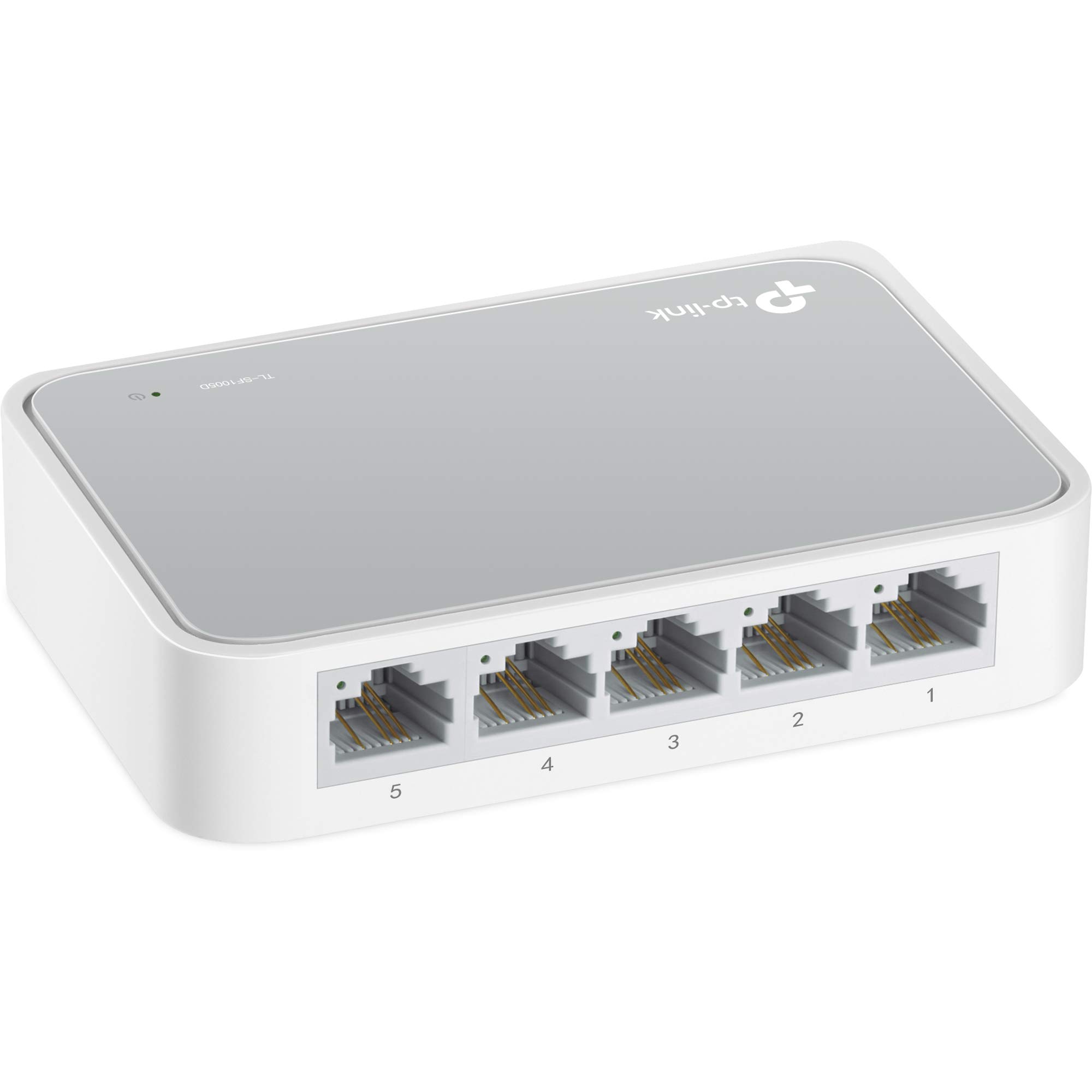 سوییچ دسکتاپ ۵ پورت ۱۰۰/۱۰ نرخ‌بندی ان پی اوی [TL-SF1005D] ۵ پورت، بدون پدره‌شده ۵ پورت