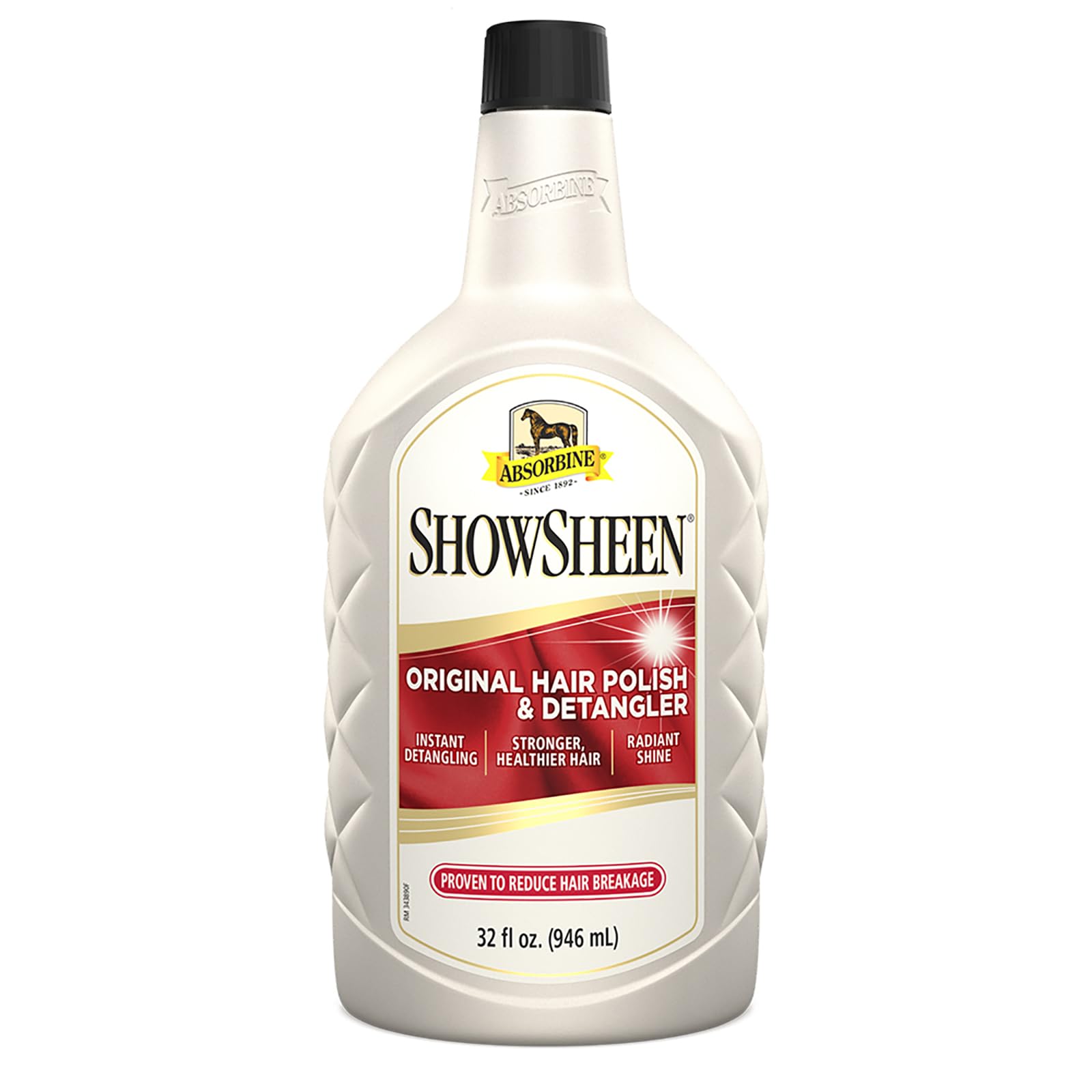 بطانه و گیره حیوانات، 32 اونس، تازگی تقطیر شده و کاهش شکستگی مو برای مراقبت سالم و درخشنده از پوست و موی اسب و سگ.