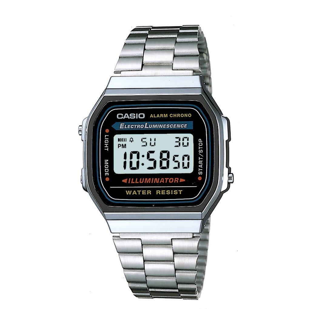 ساعت کوارتز یونی‌سکس Casio نقره‌ای/خاکستری/آبی