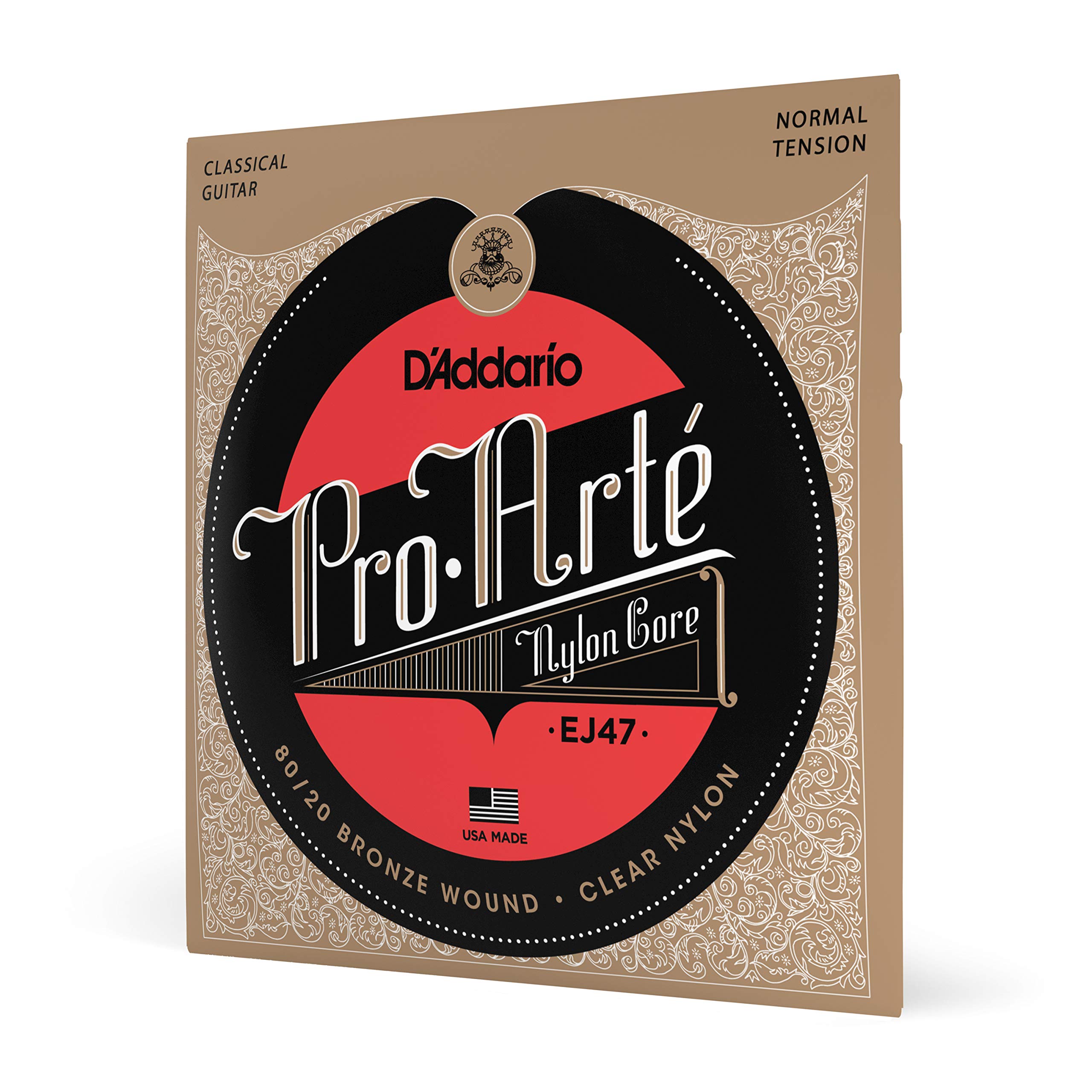 {
    "نام": "رشته‌های گیتار D'Addario - رشته‌های گیتار کلاسیک Pro-Arte - مدل EJ47 - رشته‌های گیتار نایلون - با زمینه از برنز 80/20، هسته‌ی نایلونی - تنش عادی، تکی تنش عادی"
}