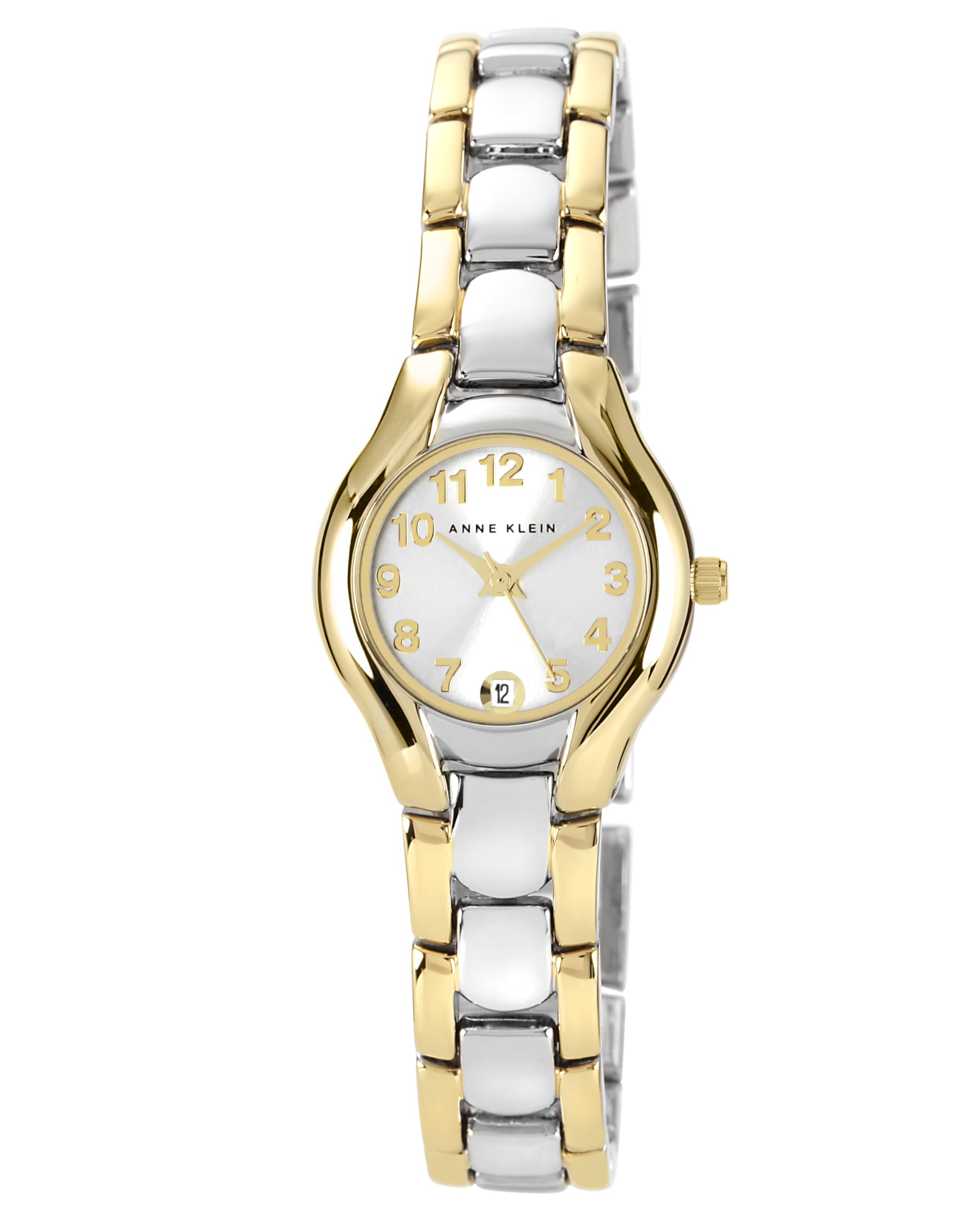 ساعت دستبندی زنانه Anne Klein با ویژگی تاریخ - نقره ای