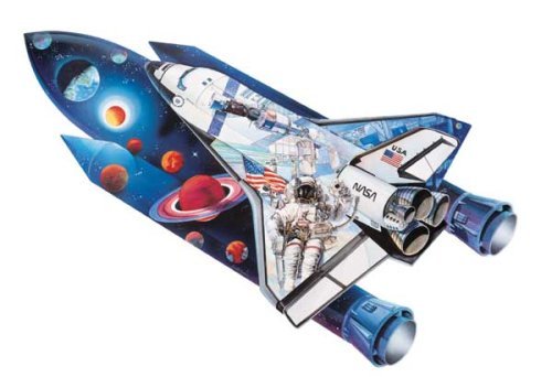 Ravensburger Space Shuttle 1000 تکه پازل شکل‌دار