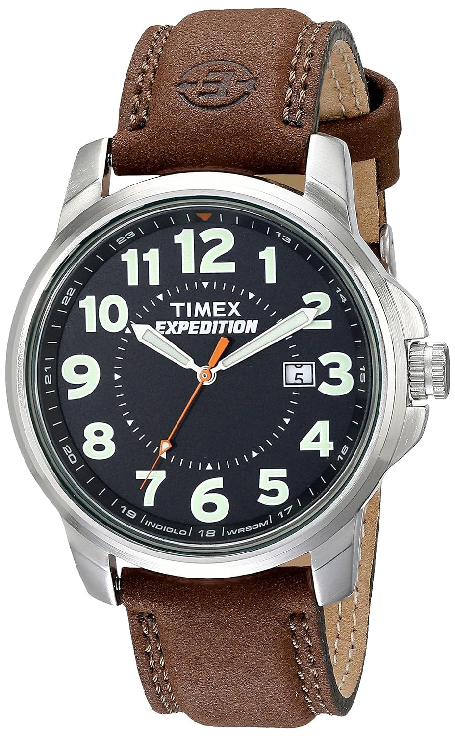 ساعت میدانی مردانه Timex Expedition با حرکت کوارتز قهوه ای/سیاه