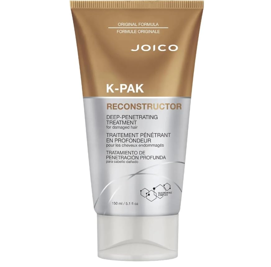 کرایه‌گذاری عمیق Joico K-Pak برای بازسازی موهای آسیب دیده 150 میلی‌لیتر سفید 5.1 اونس