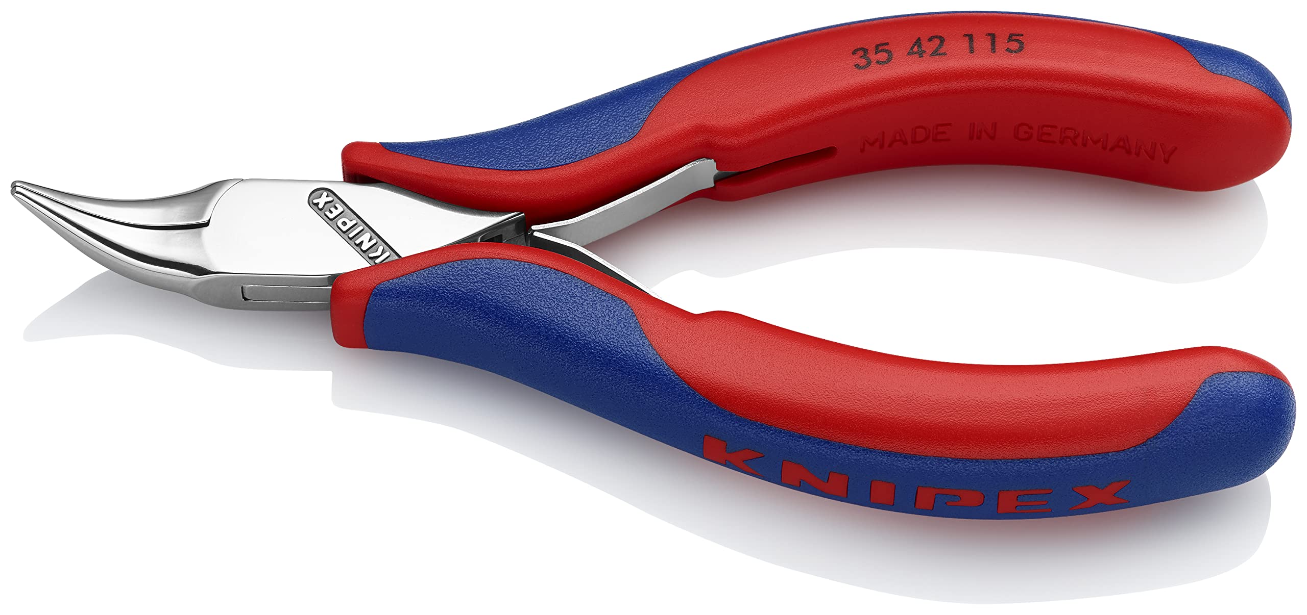 قیچی الکترونیکی KNIPEX 35 42 115 با دسته‌های چند جزء طول 115 میلیمتر