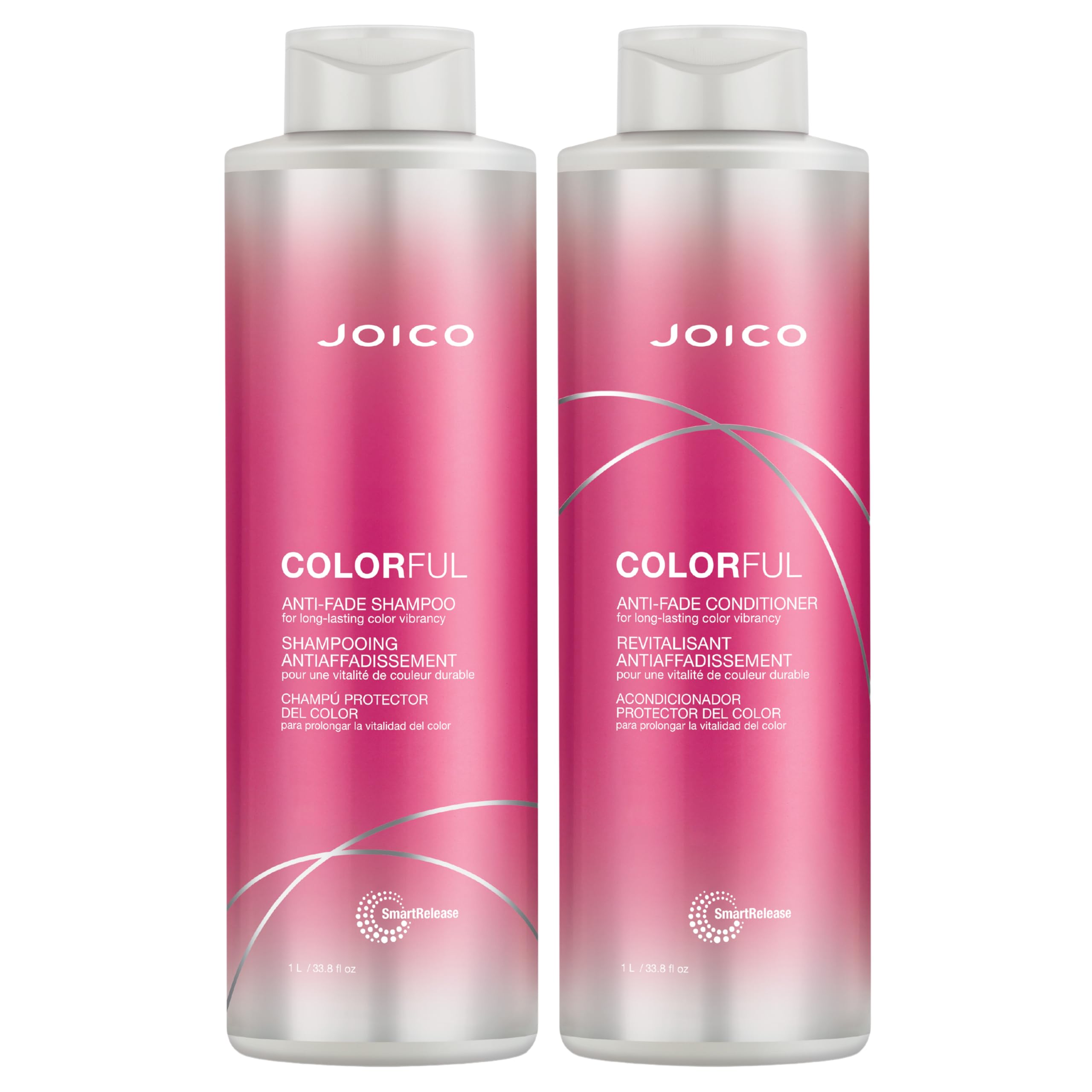 ست شامپو و کندیشنر بدون سولفات Joico Color Endure با حجم 33.8 اونس (یا 1000 میلی‌لیتر) - بسته 2 عدد