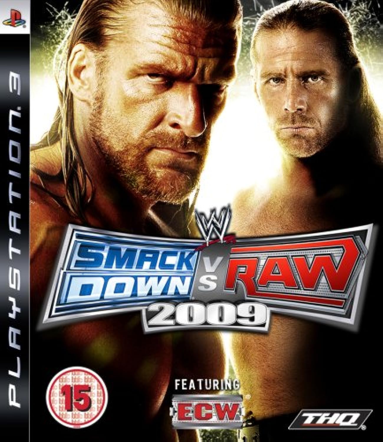 بازی THQ WWE Smackdown vs Raw 2009 برای PS3