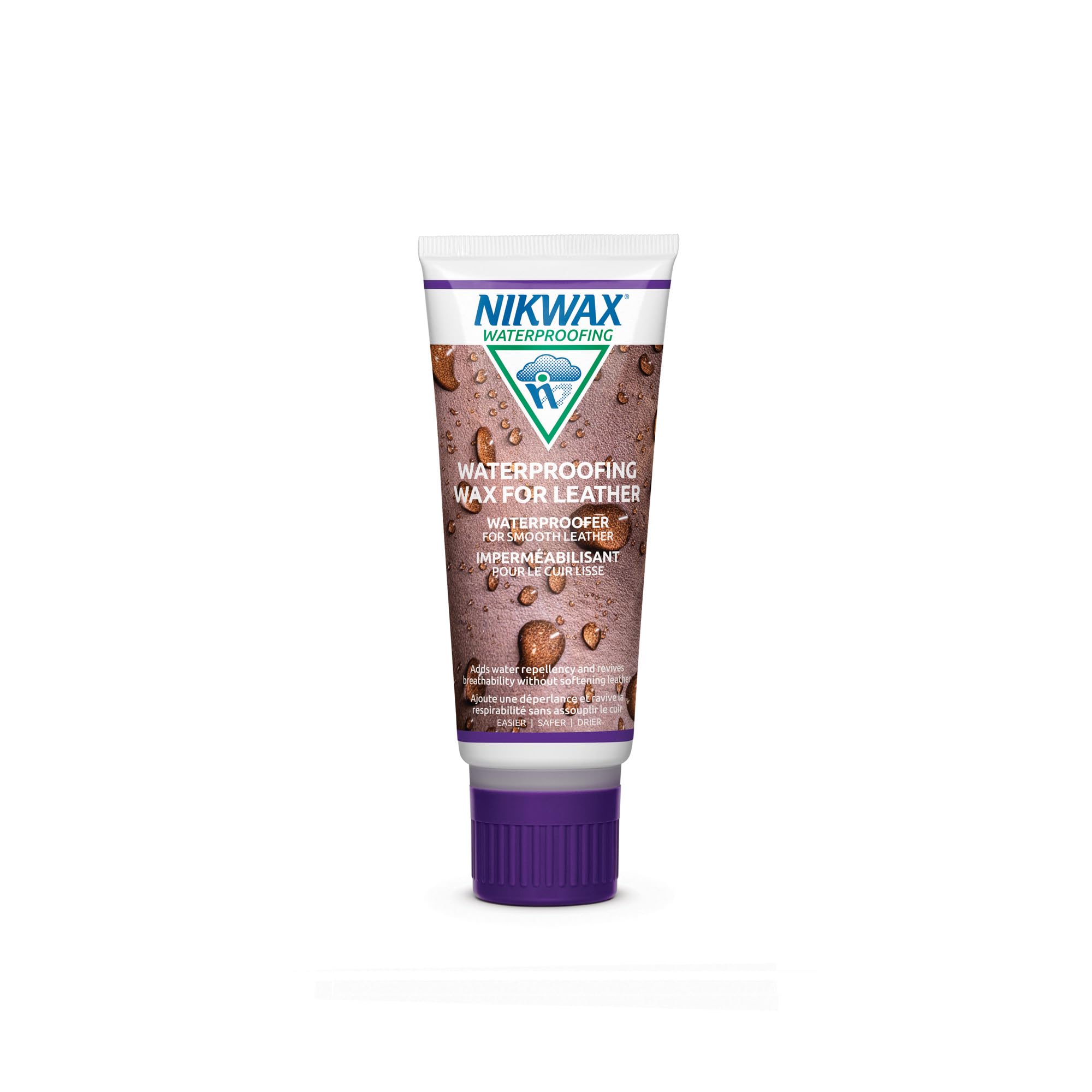 Nikwax Unisex's Waterproof Wax for Leather-White, 100 ml Wax Wax for Leather