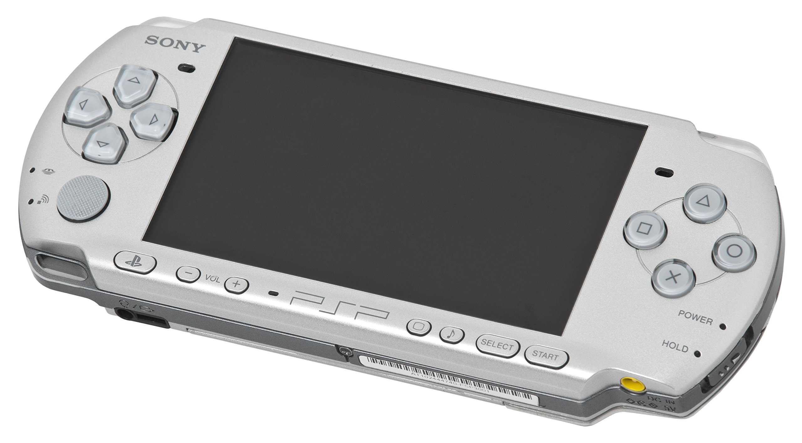 سیستم PlayStation Portable 3000 - نقره‌ای معماگر