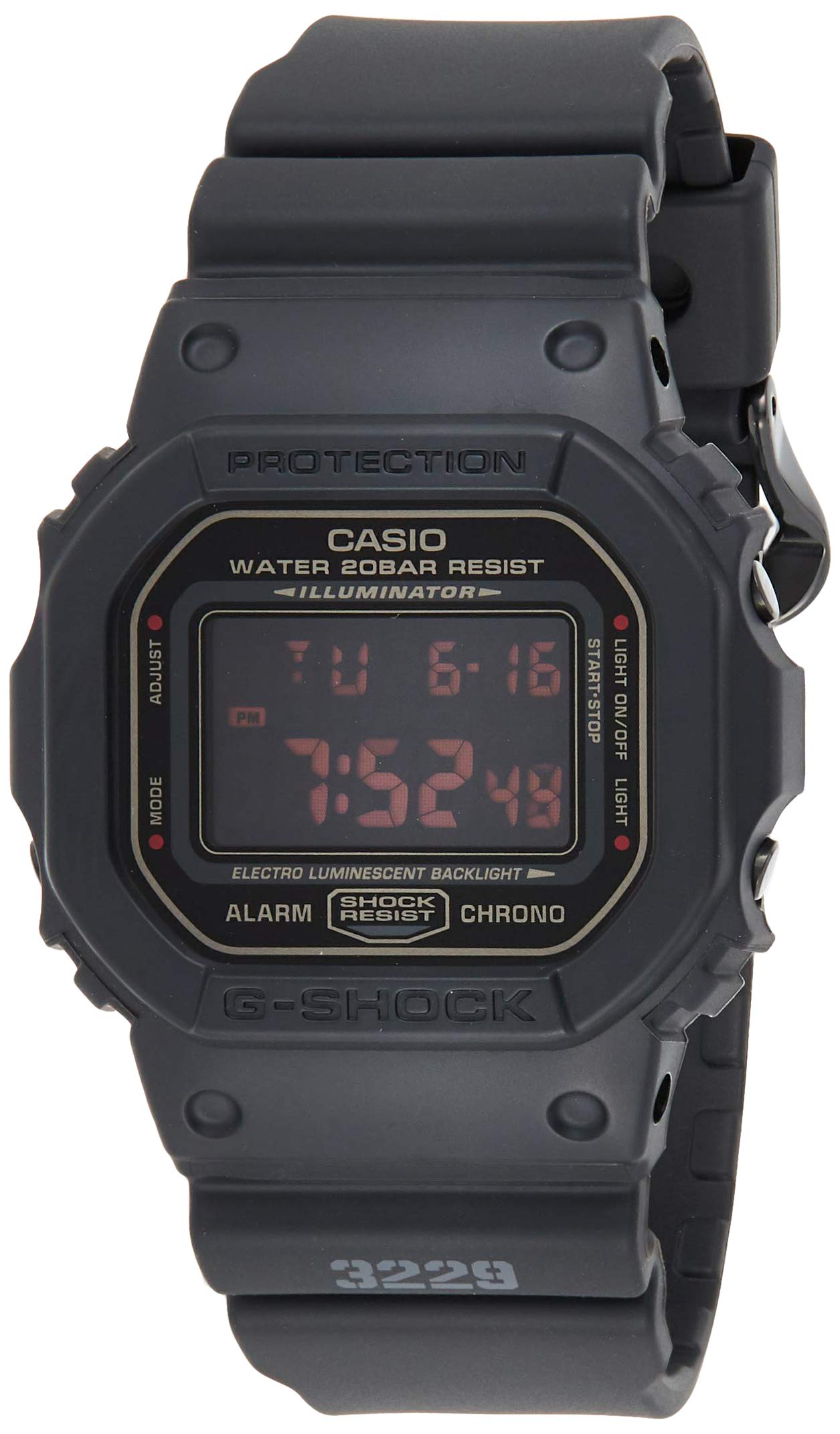 ساعت دیجیتال و آنالوگ G Shock مدل Casio AW-500BB-1E سیاه / سیاه قرمز