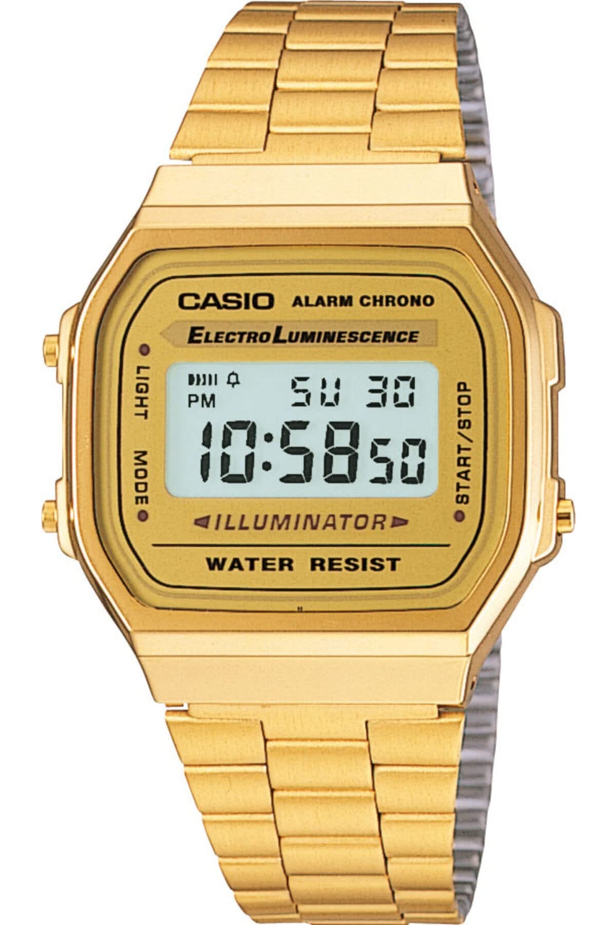 ساعت کوارتز Casio برند جنسیت نامشخص به رنگ طلای شامپاین