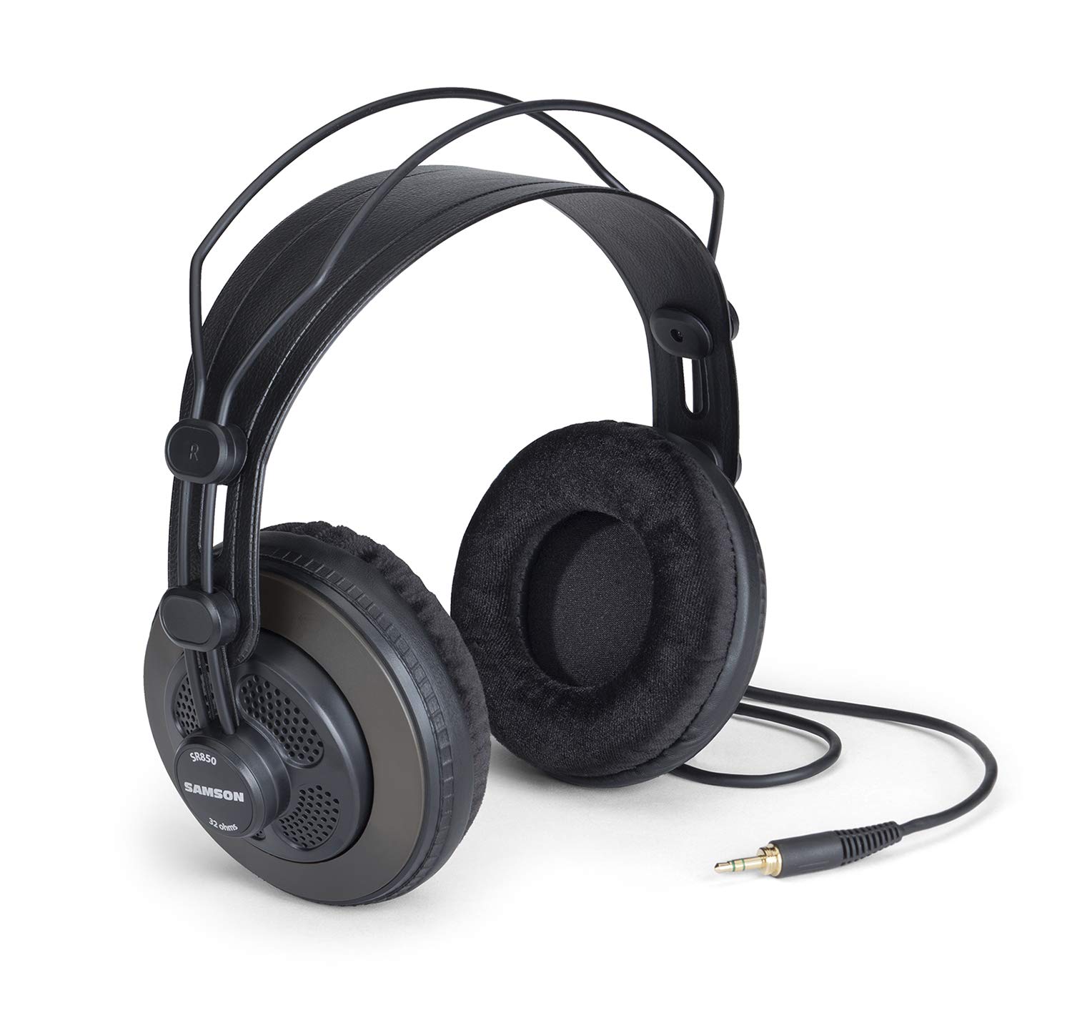 هدفون استودیویی باز نیمه‌باز مرجع Samson Technologies SR850، رنگ مشکی