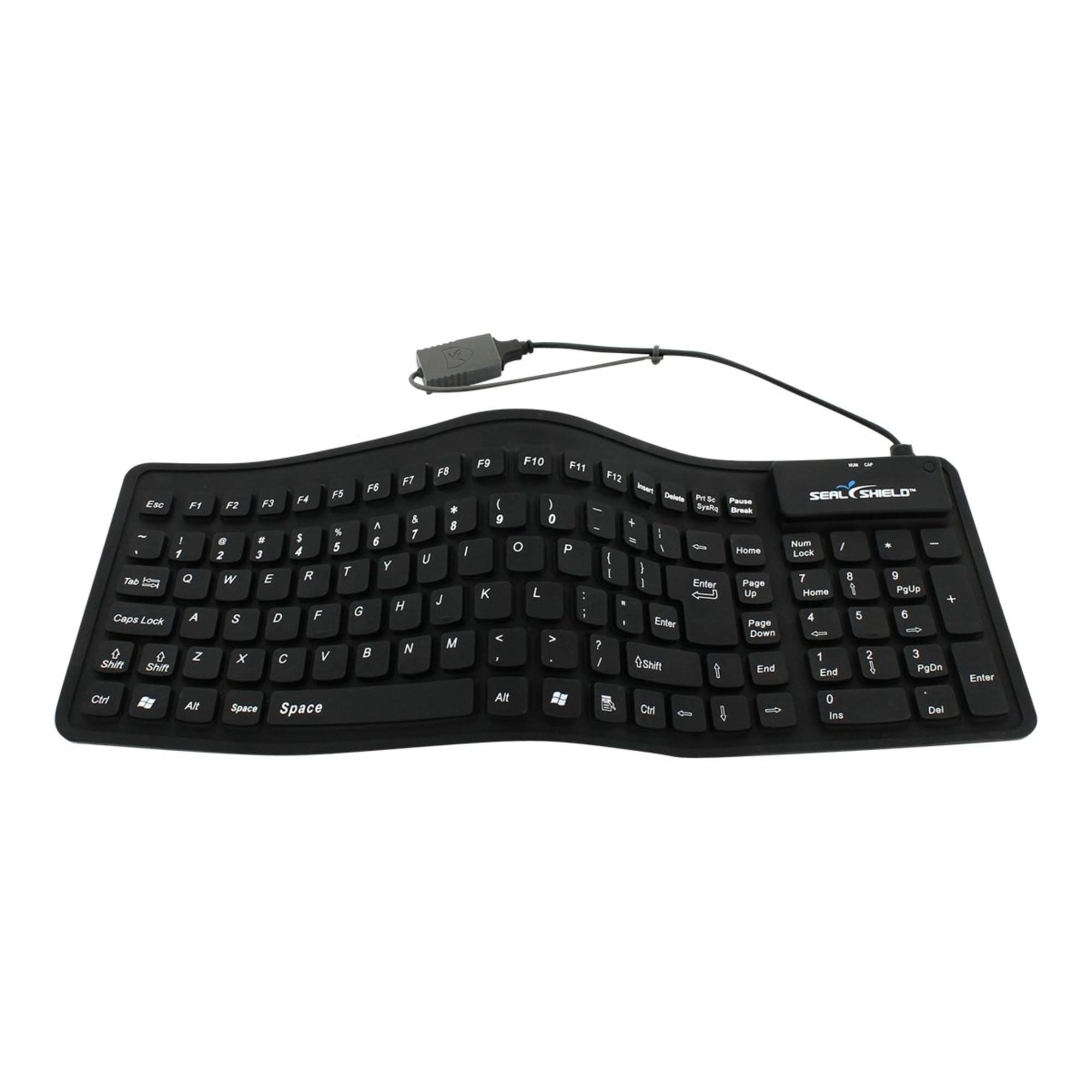 صفحه کلید Seal Shield Seal Flex USB QWERTY - مشکی