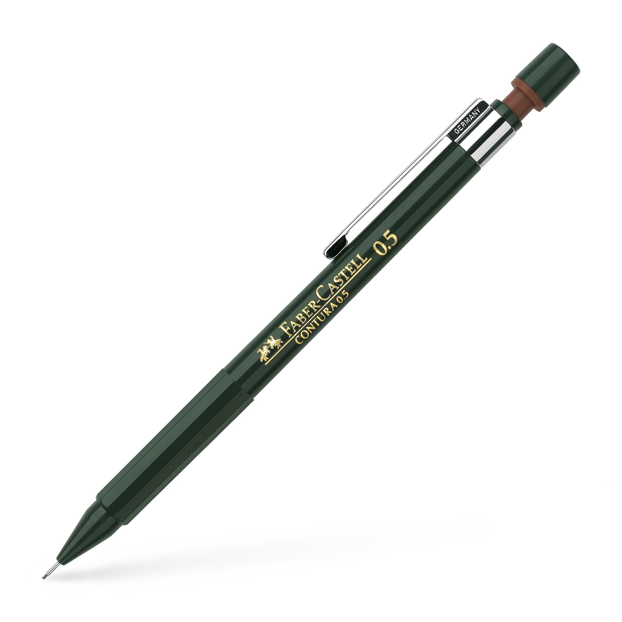 Faber-Castell FC130205، 0.5 میلی‌متر، مداد مکانیکی Contura، ایده‌آل برای نقاشی، طراحی و نوشتن، رنگ سیاه