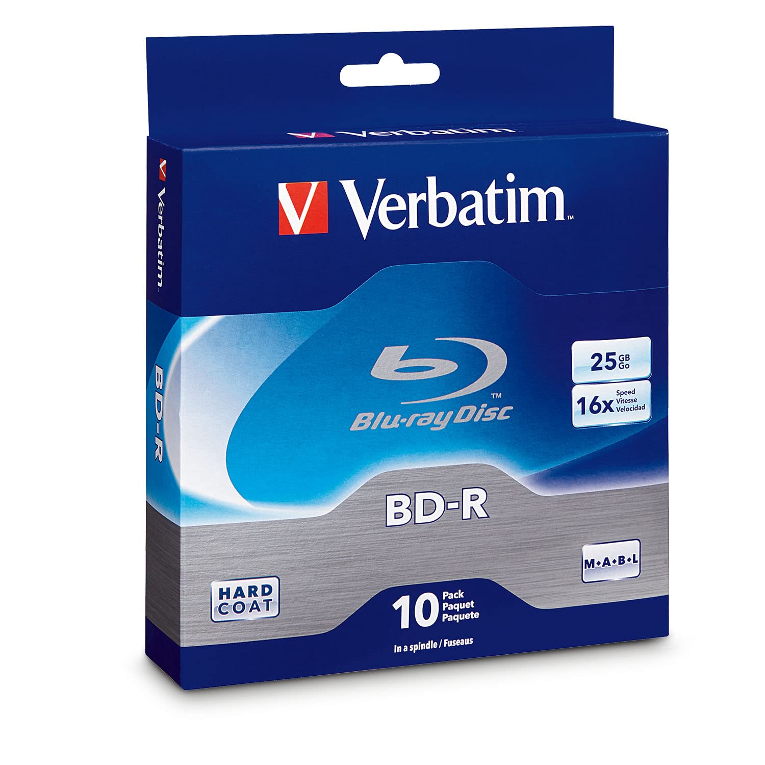 ترجمه: دیسک رکوردیبل بلو-ری 25GB 16X Verbatim BD-R - بسته 10 عددی - شیار 97238