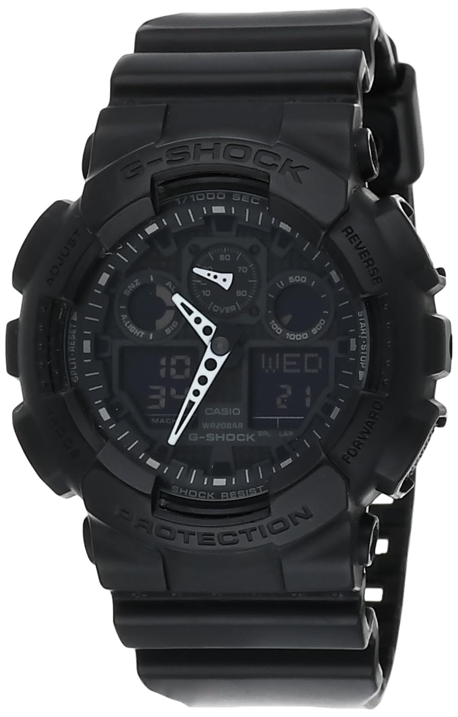 ساعت Casio G-Shock: مدل GA-100 مردانه رنگ مشکی