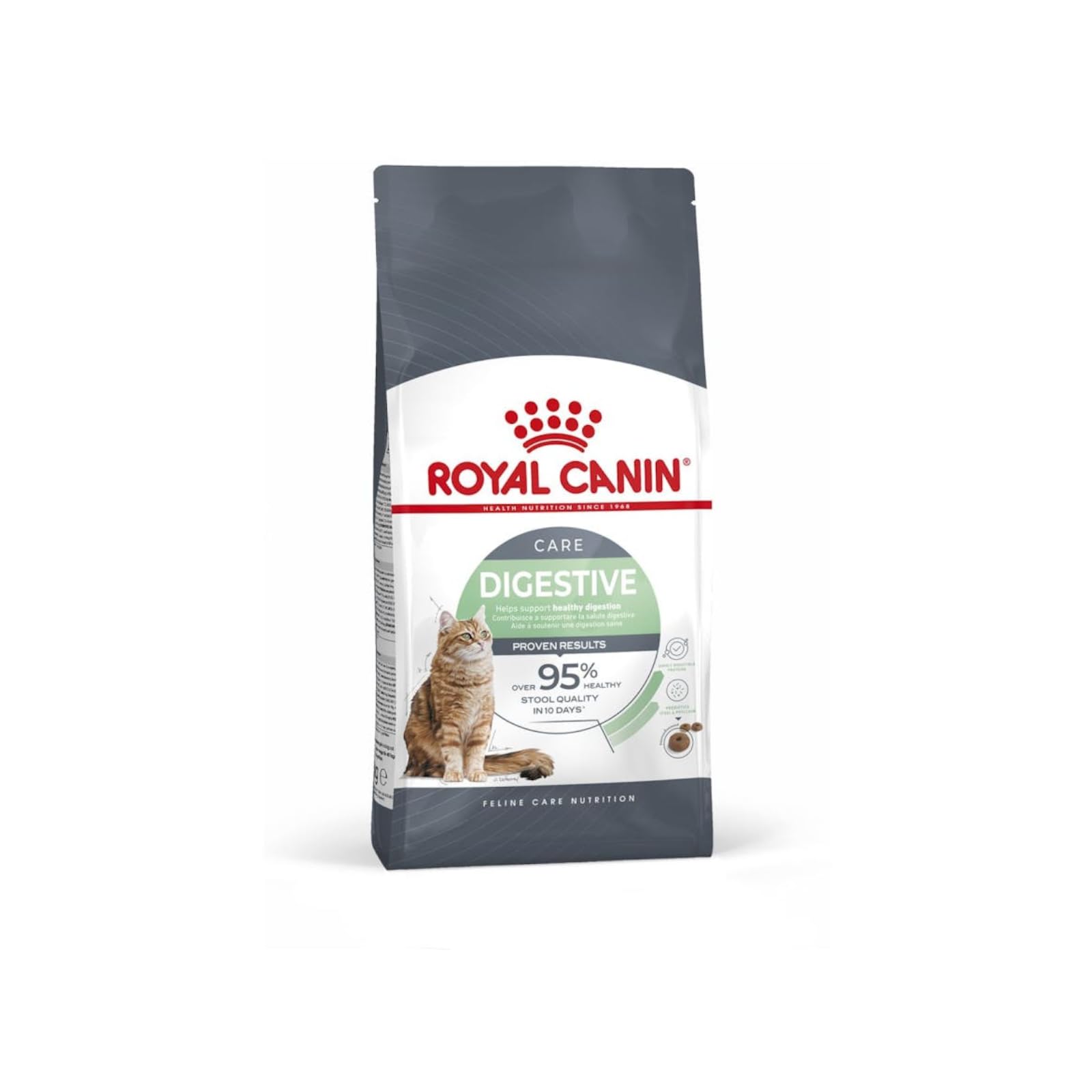 خوراک خشک گربه Royal Canin Fcn Feline Care Nutrition Digestive 2Kg