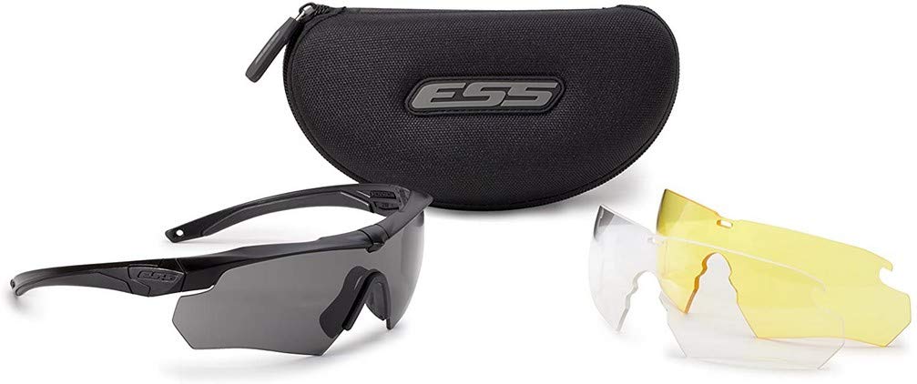 پکیج ESS Eyewear Cross Series Crossbow 3LS Kit 740-0387، مشکی