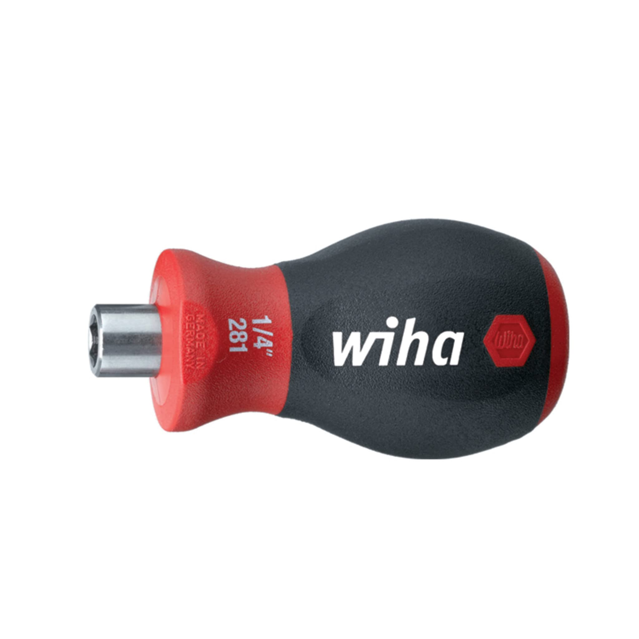 Wiha 28103 نگه‌دارنده بیت مغناطیسی 1/4 اینچ، استابی، 57 میلیمتر، سایز یکشان