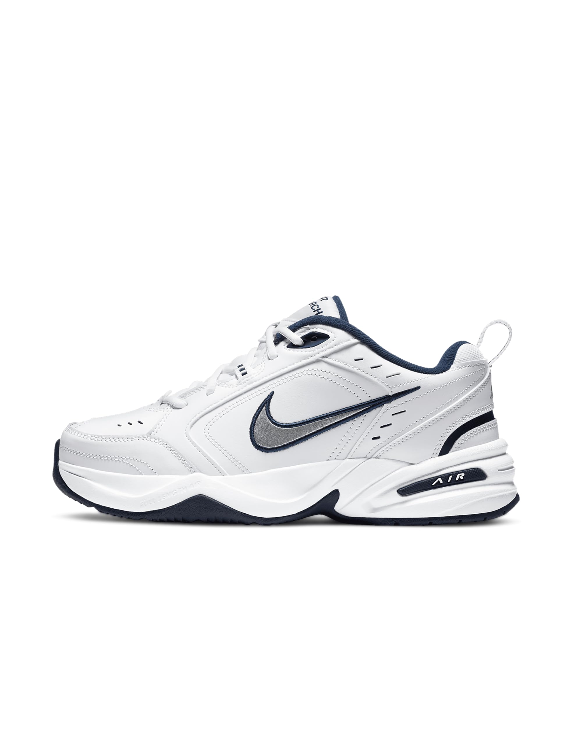 کفش Nike Air Monarch Iv مردانه با سایز 46 اروپا ، رنگ سفید / نقره ای