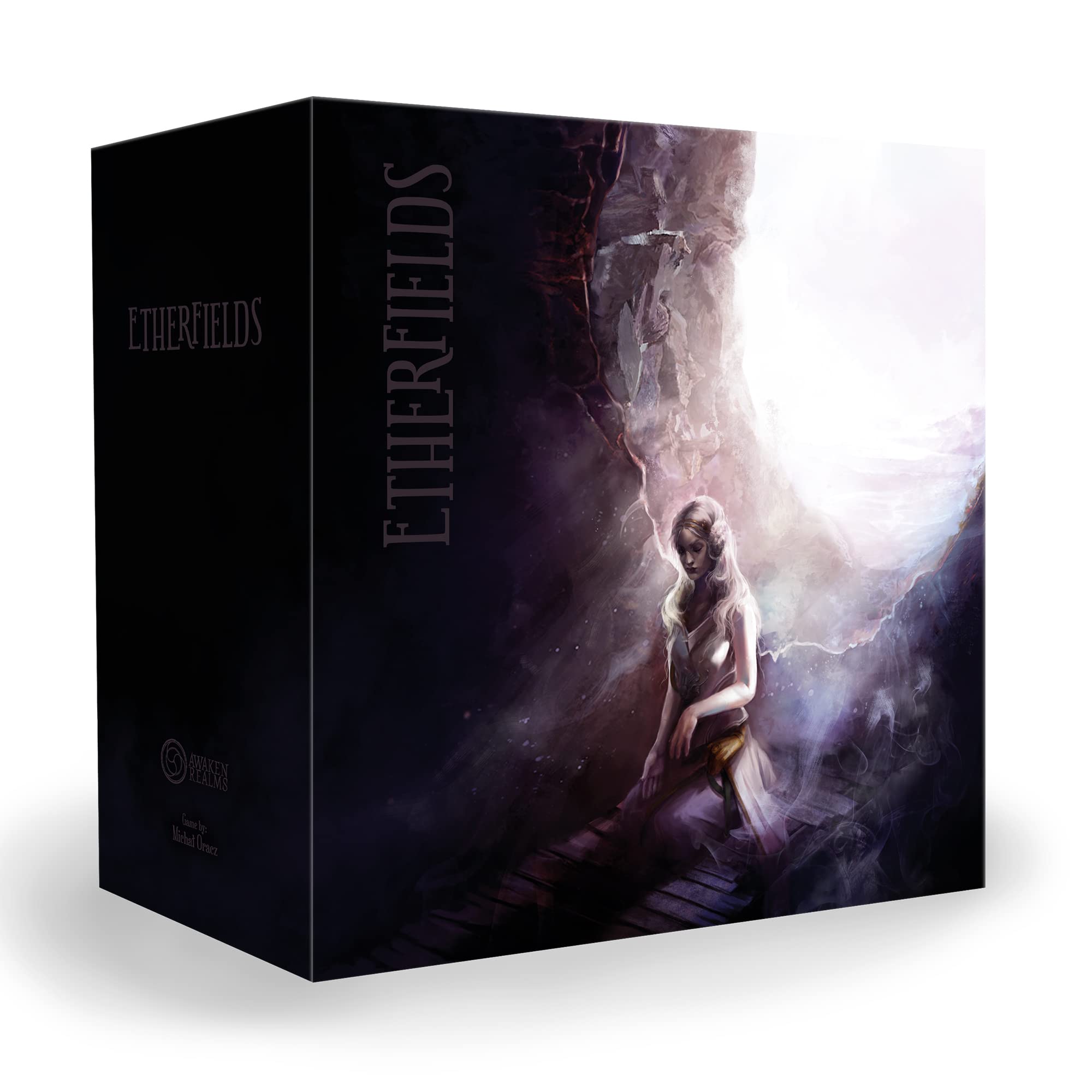 بازی تخته‌ای Asmodee Etherfields از شرکت Awaken Realms  برای ۱-۴ بازیکن - بازی‌های تخته‌ای برای خانواده - ۹۰-۱۸۰ دقیقه‌ی بازی - بازی‌ها برای شب بازی - برای نوجوانان و بزرگسالان بالای ۱۴ سال - نسخه‌ی انگلیسی