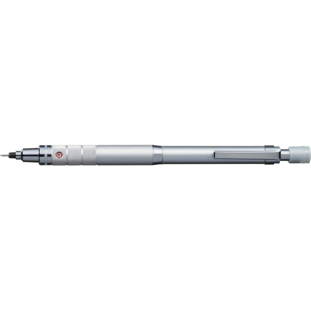قلم مکانیکی با مدل خودکار چرخش مدل Kuru Toga Roulette با بدنه نقره‌ای 0.5 میلی‌متر (M510171P.26)