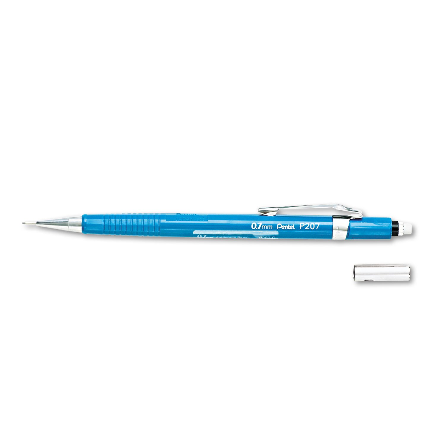 مداد مکانیکی Pentel P207 0.7 میلی‌متر آبی بسته ۱۲ عددی، ۱ عدد آبی (بسته ۱ عددی)