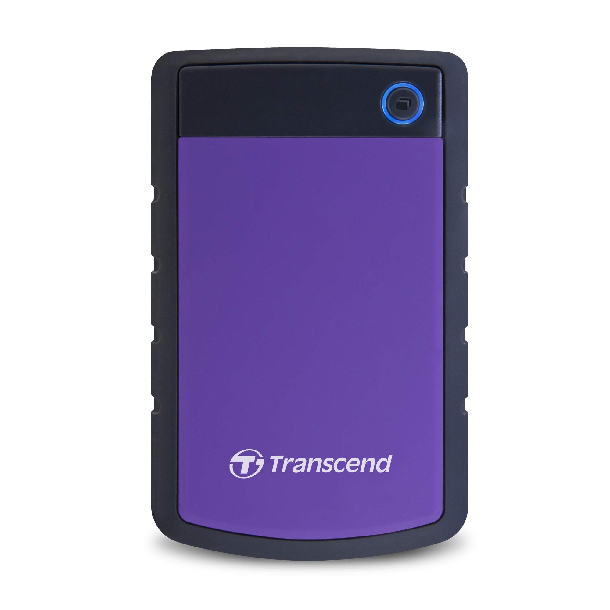 Transcend StoreJet H3P TS1TSJ25H3P USB 3.1 1 ترابایت خاکستری/بنفش، مشکی/بنفش 1 ترابایت نقره‌ای/بنفش