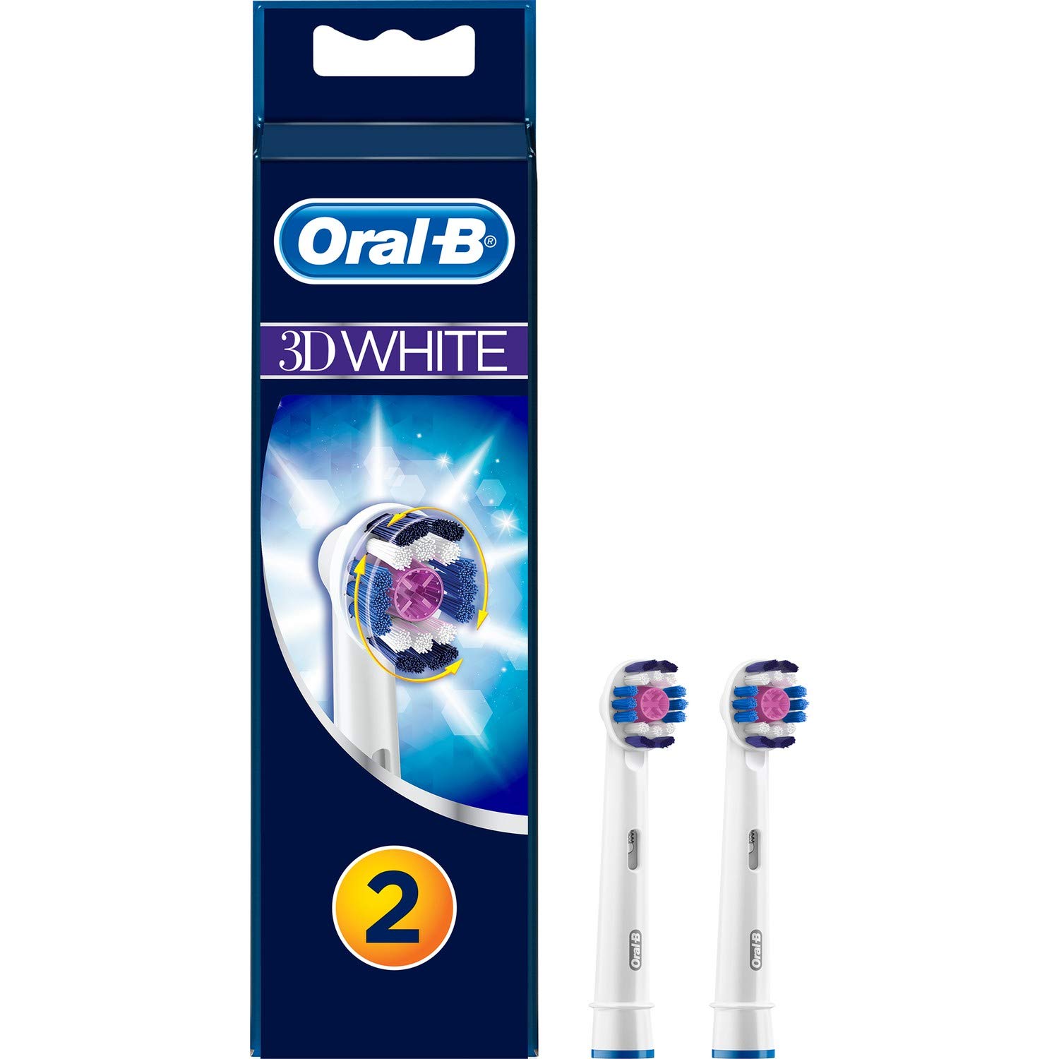 سر برس دندان پروکسید ۳ بعدی Oral-B، ۲ عدد