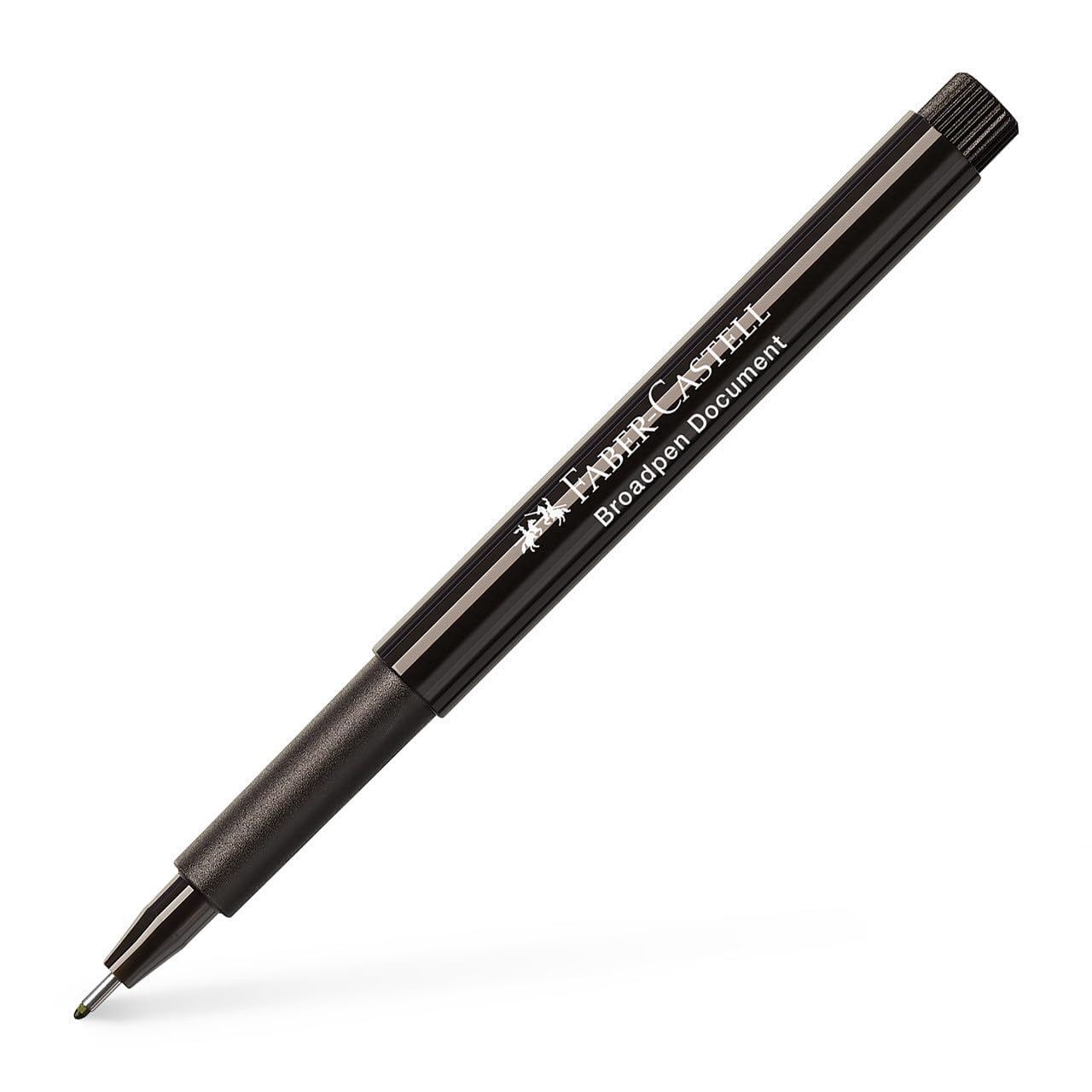 قلم نویسنده Faber-Castell F155499 با نوک 0.8 میلیمتر Faber Castell Broadpen Fineliner - سیاه