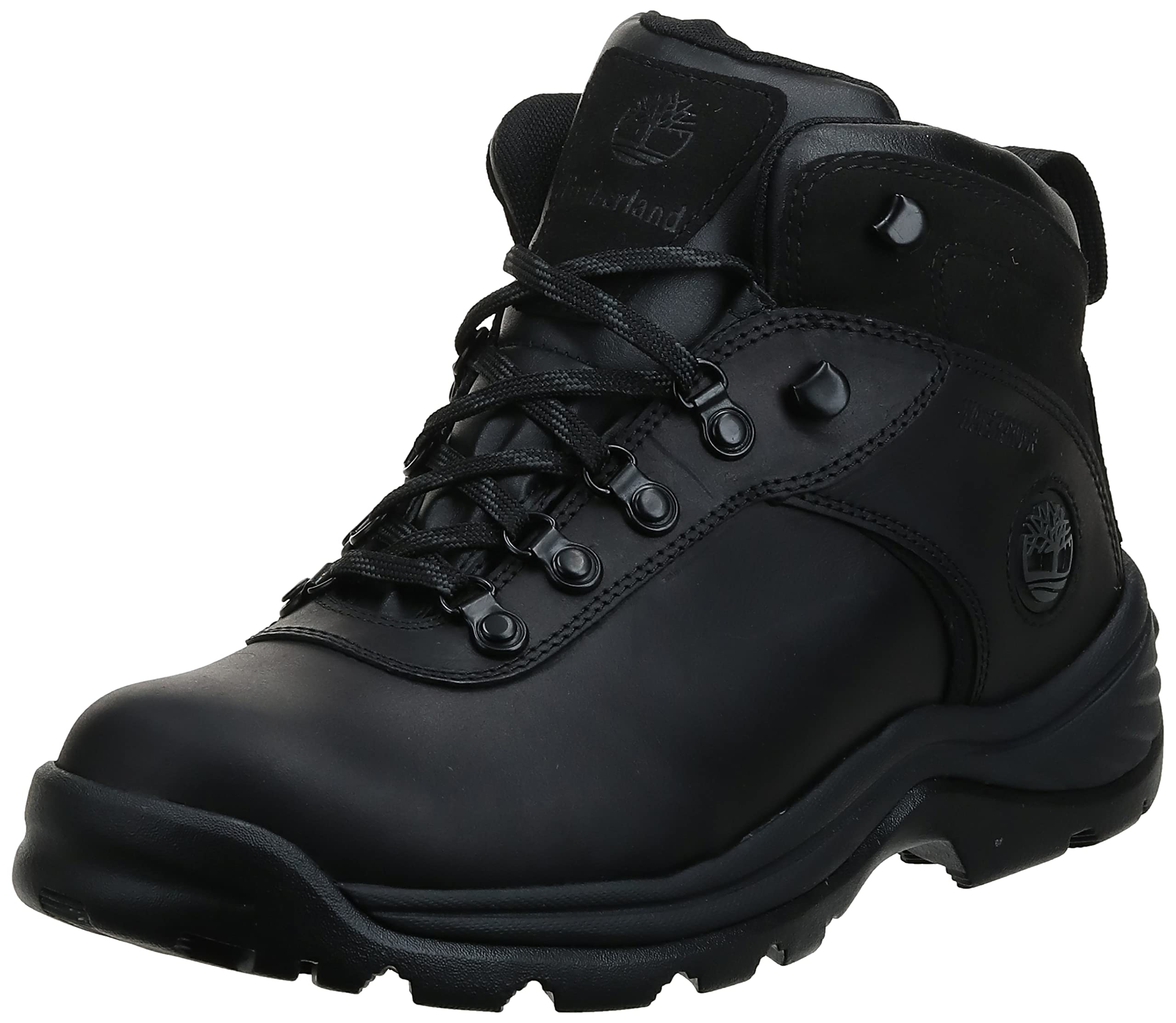 کفش‌های طبیعت‌گردی ضدآب میانی Timberland Flume مردانه 39.5 اوروپا سایز سیاه چرم کامل