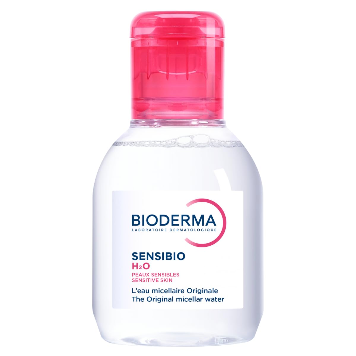 آب میسلار Bioderma - Sensibio - H2O - پاک‌کننده آرایش - شستشوی صورت برای پوست‌های حساس 100 میلی‌لیتر (بسته ۱ عدد)