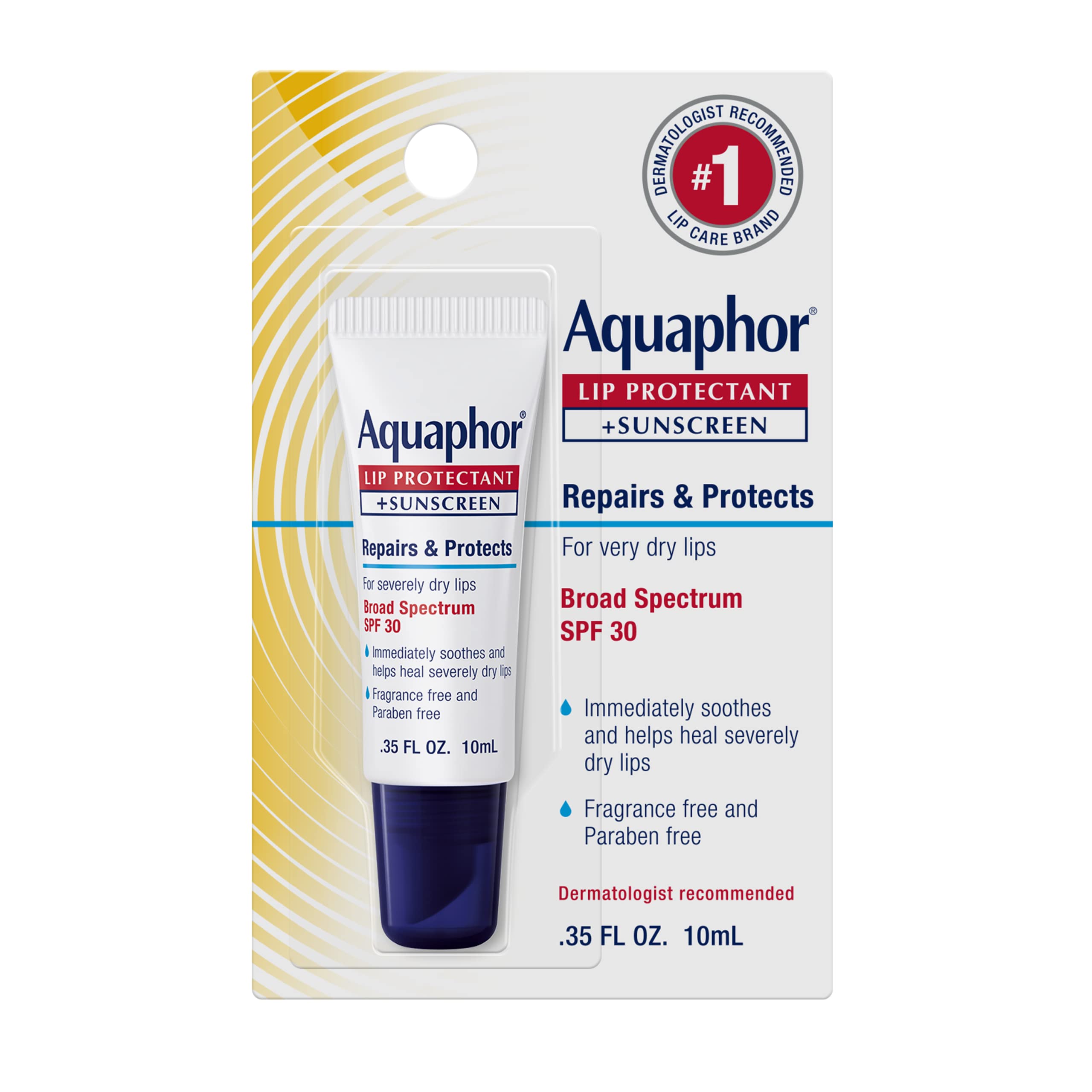 ضرورت ترجمه. Aquaphor e.l.f. Ey Aquaphor Lip Repair & Protect (.35floz)