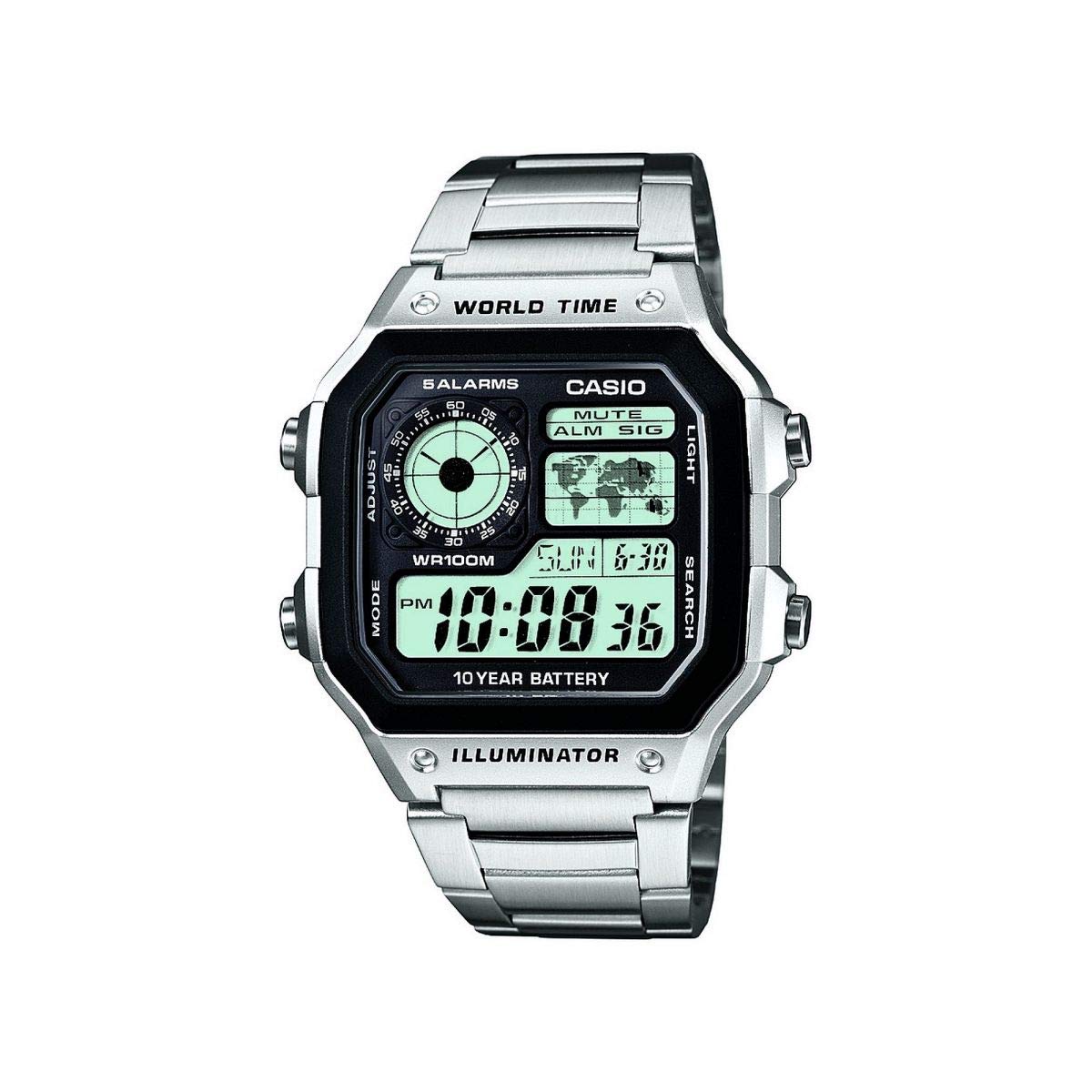 ساعت دیجیتال Casio: AE-1200WH مردانه
