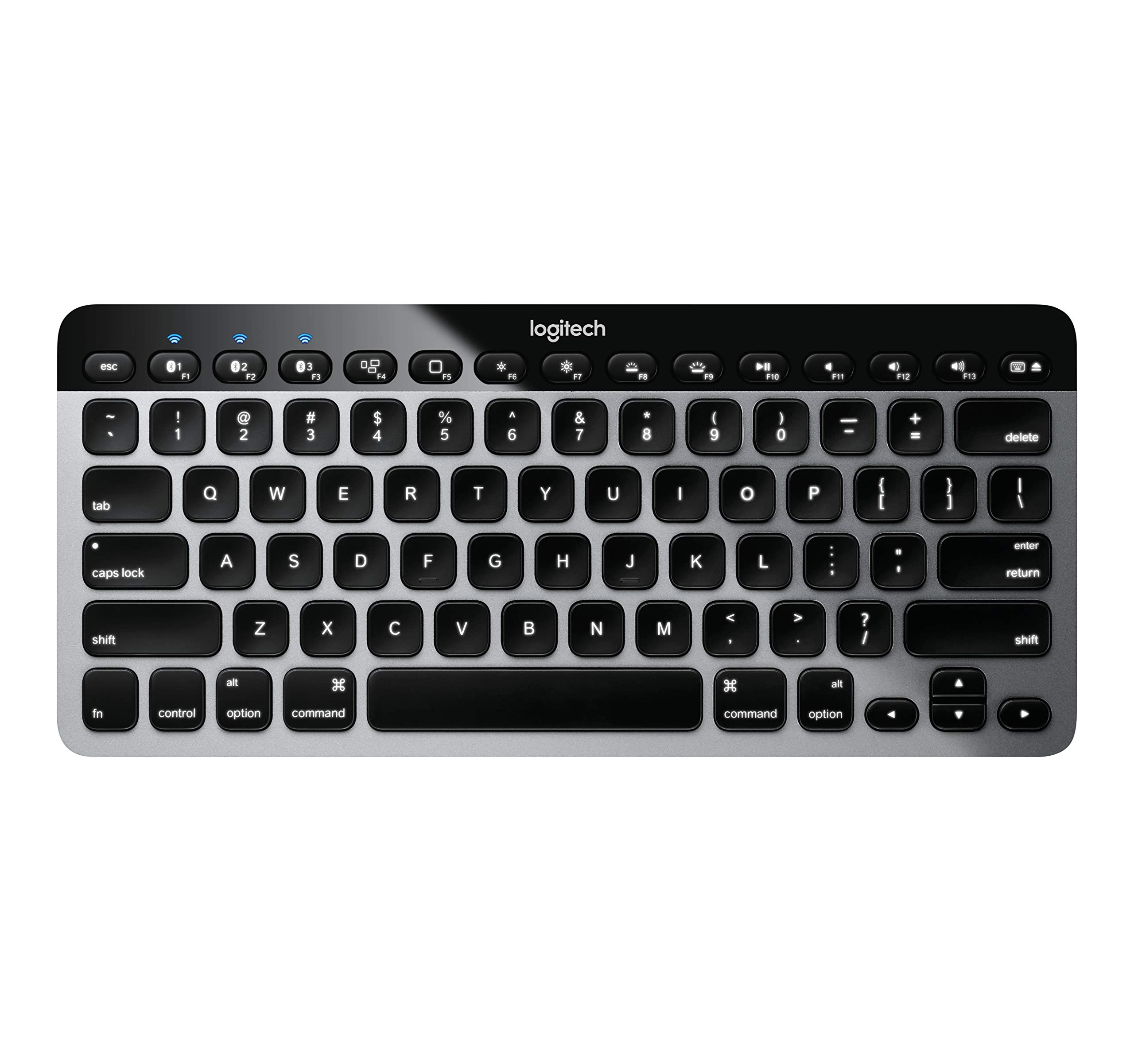 صفحه کلید بی‌سیم بلوتوث Logitech Easy-Switch K811 برای مک ، آیپد ، آیفون ، اپل تی‌وی