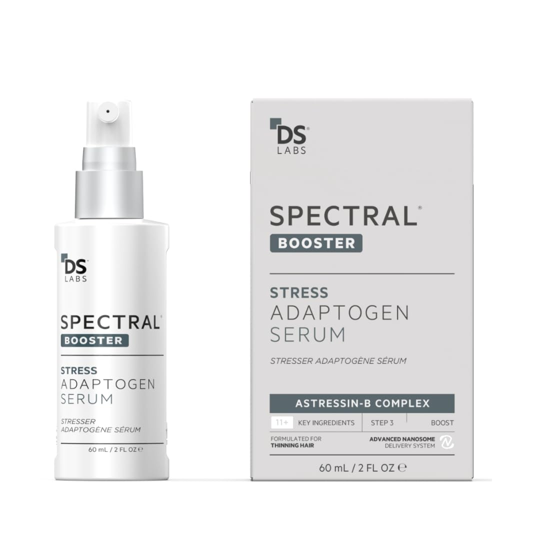 معالج رشد موی Spectral.F7 Hair Growth Treatment Booster برای مردان و زنان توسط DS Laboratories - سرم رشد مو برای افتادگی مو ناشی از استرس، به همراه درمان‌های افتادگی مو برای افزایش کارایی (60 میلی‌لیتر)