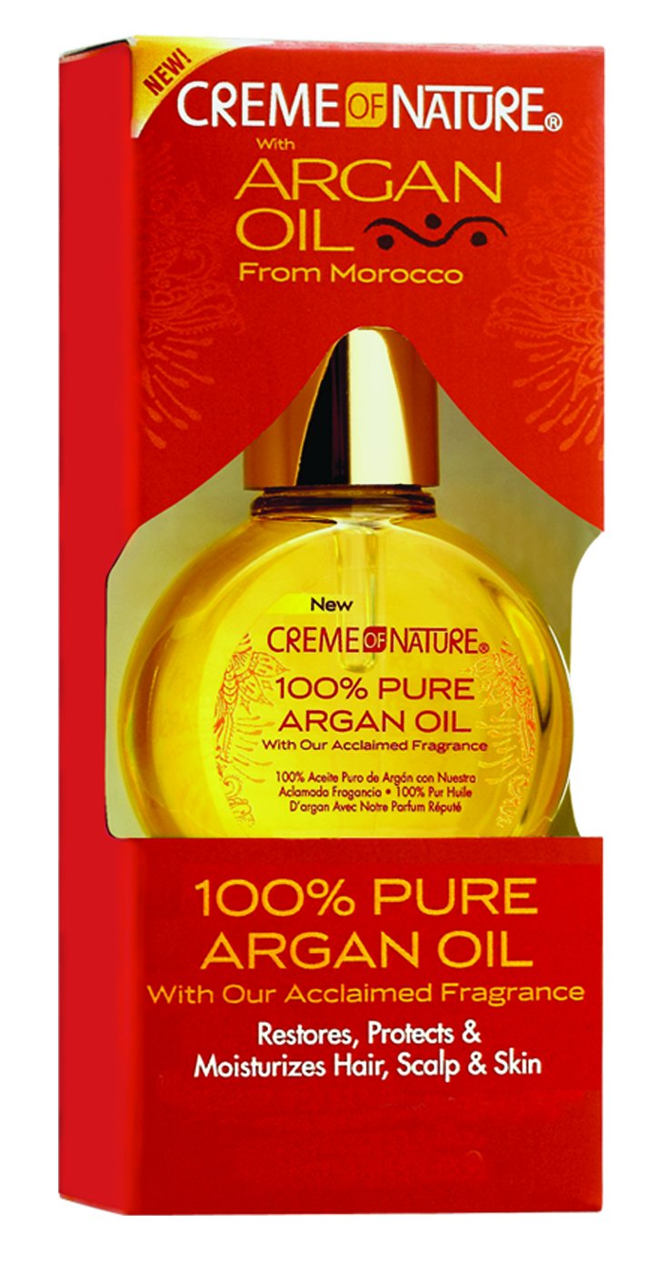 ریشه طبیعی 100٪ ارگان از مراکش، موها، پوست و پوست را بازسازی، حفاظت و مرطوب کنندگی می‌کند، 1 انچ آبی.