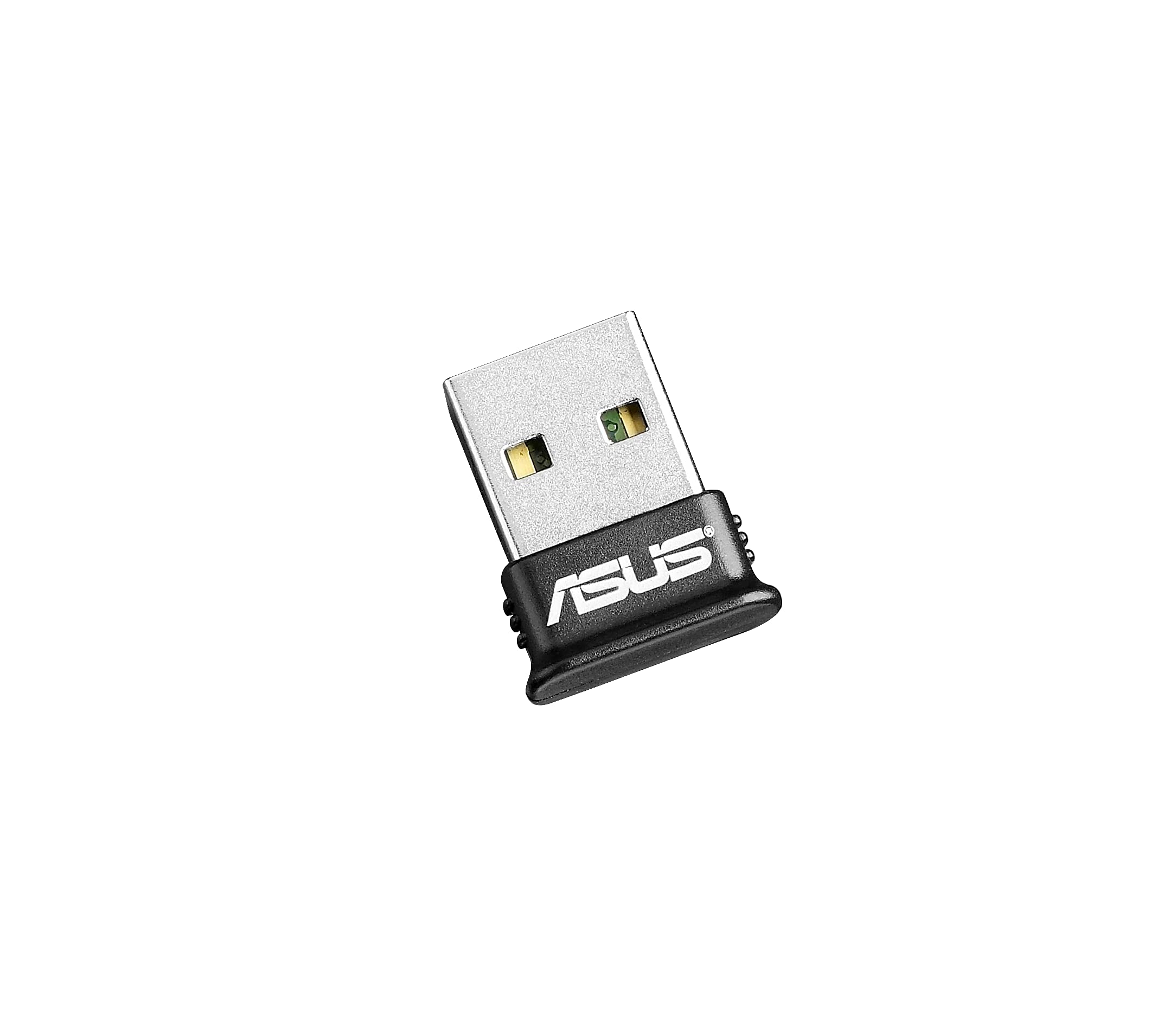 تبدیلگر USB-BT400 USB از ASUS با دریافت کننده بلوتوث دانگل، پشتیبانی از لپ تاپ و کامپیوتر، چاپگرها، تلفن‌ها، هدست‌ها، اسپیکرها، صفحه کلیدها، کنترل‌ها - تکه سیاه
