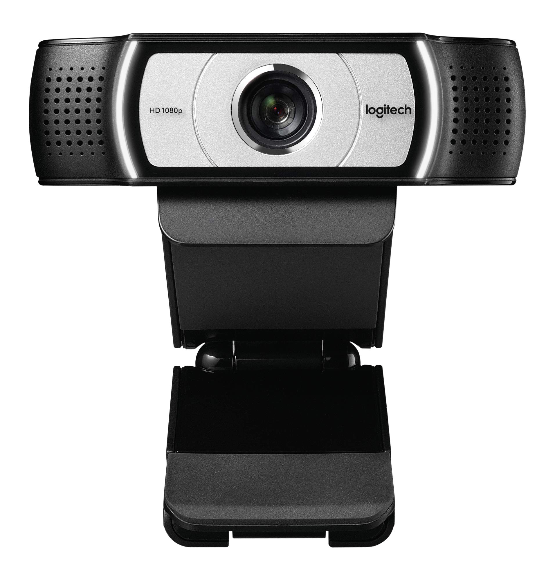 وب‌کم ویدئویی Logitech C930e با کیفیت 1080پی - دید گسترده 90 درجه، مجوز Microsoft Lync 2013 و Skype - بسته بندی آسان بدون خشاب - رنگ مشکی