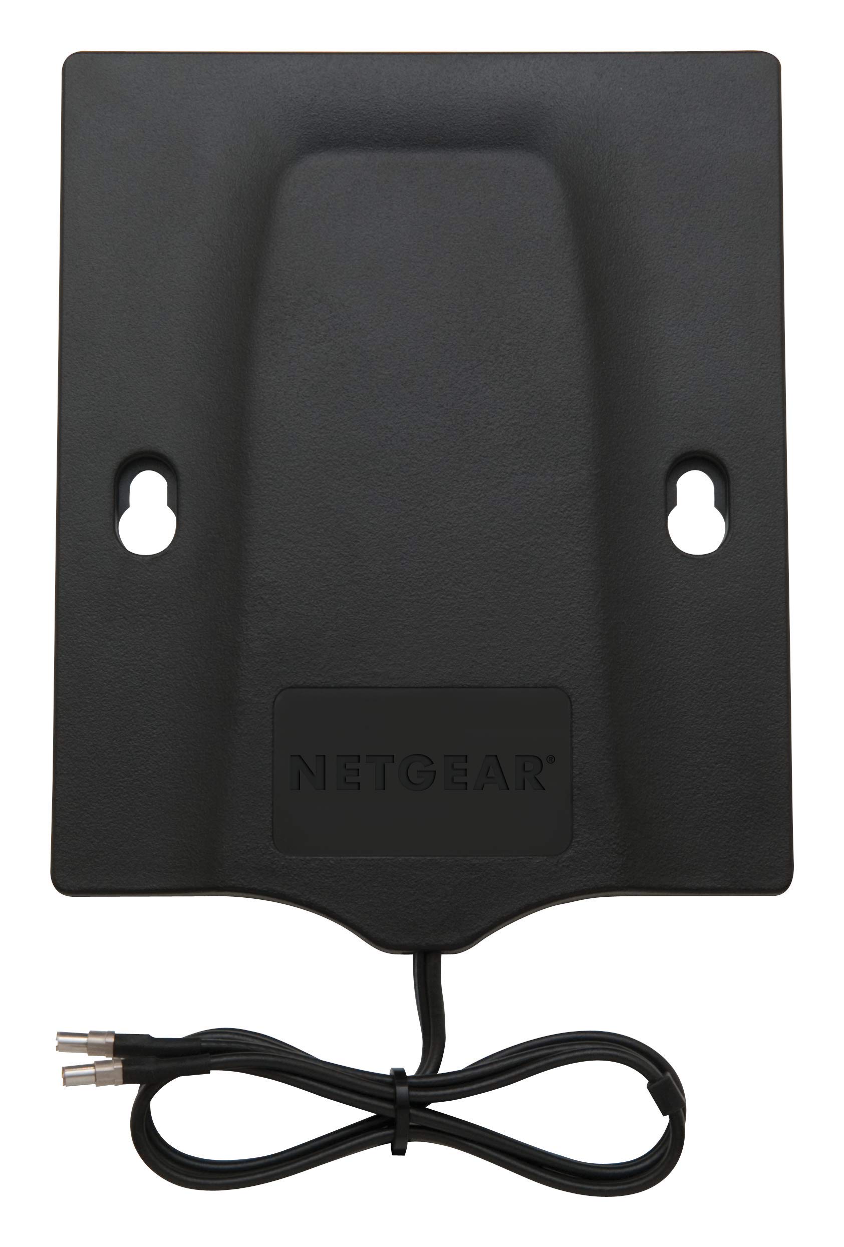 آنتن خارجی NETGEAR 6000450 MIMO با آنتن TS9 با تقویت سیگنال 2.5 دسیبلی برای هات‌اسپات‌های موبایل 3G/4G، کارت‌های هوشمند و روتر‌های LTE، طول کابل آنتن LTE 100 سانتی‌متر با 2 پورت TS9 MR1100.