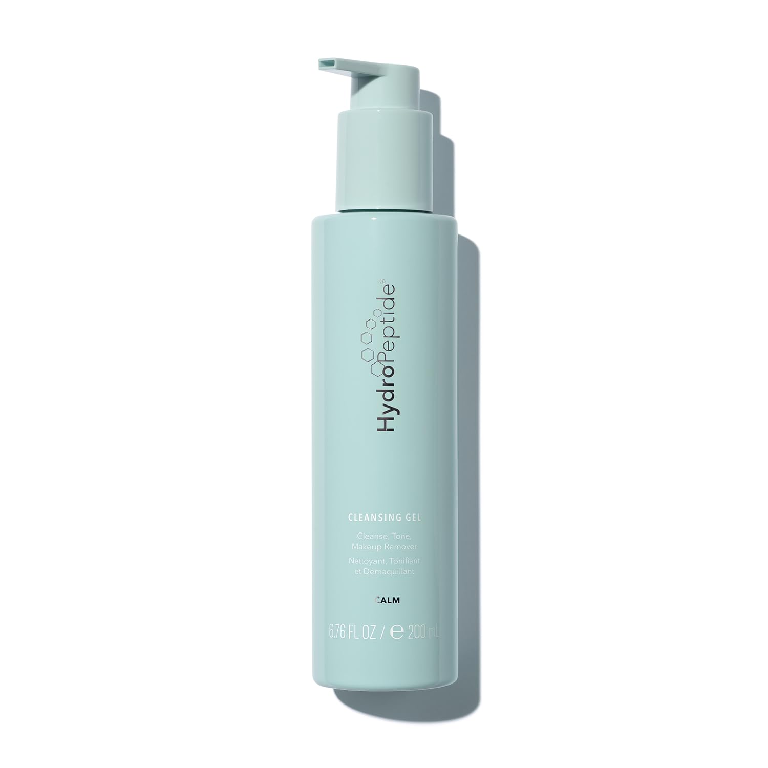 ژل تمیز کننده HydroPeptide، شستشوی صورت تونینگ، به طور موثر اقدام به پاک کردن آرایش، زغال، و روغن اضافی بدون تحریک می‌کند، 6.76 اونس