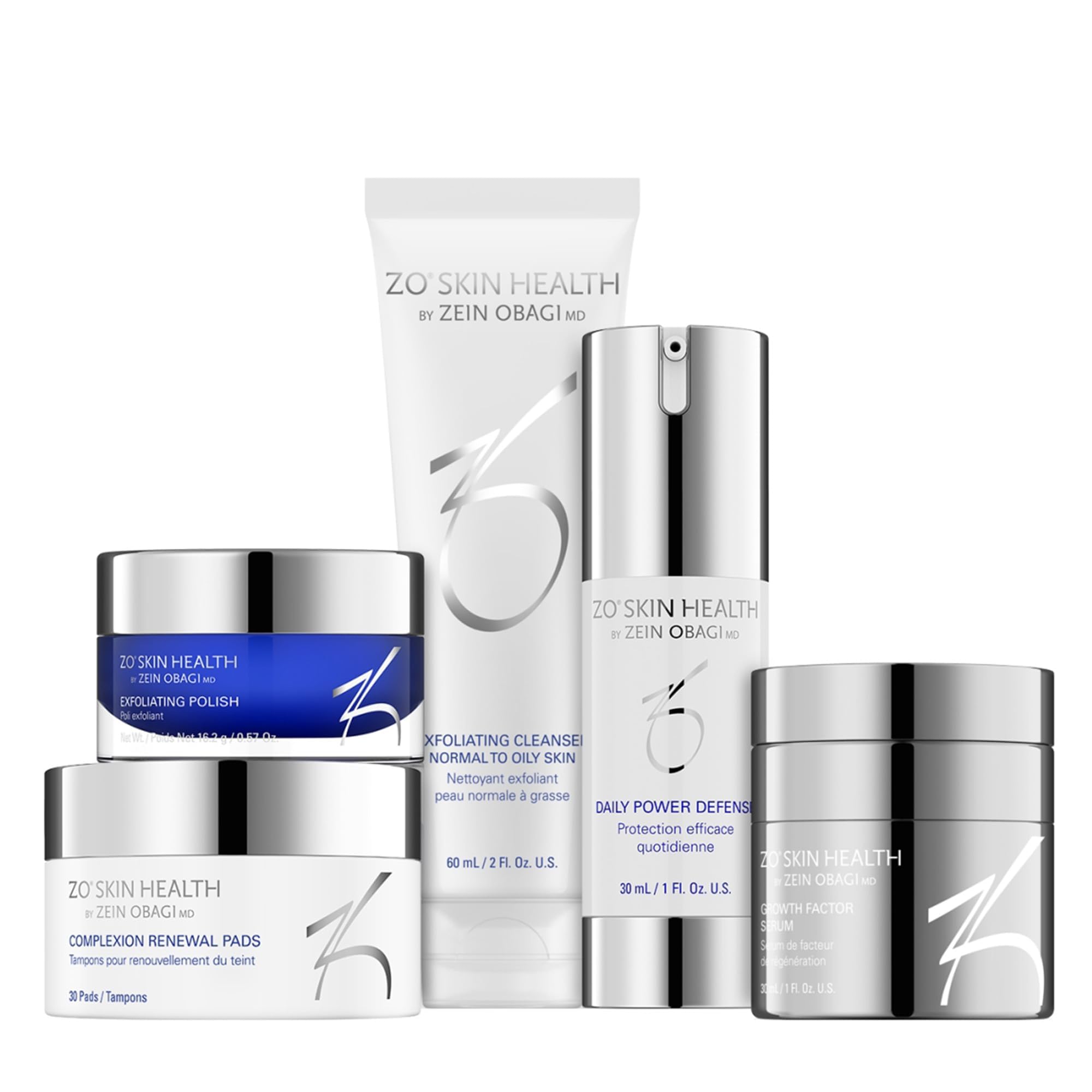 برنامه ضد پیری ZO Skin Health Level II با سرم فاکتور رشد