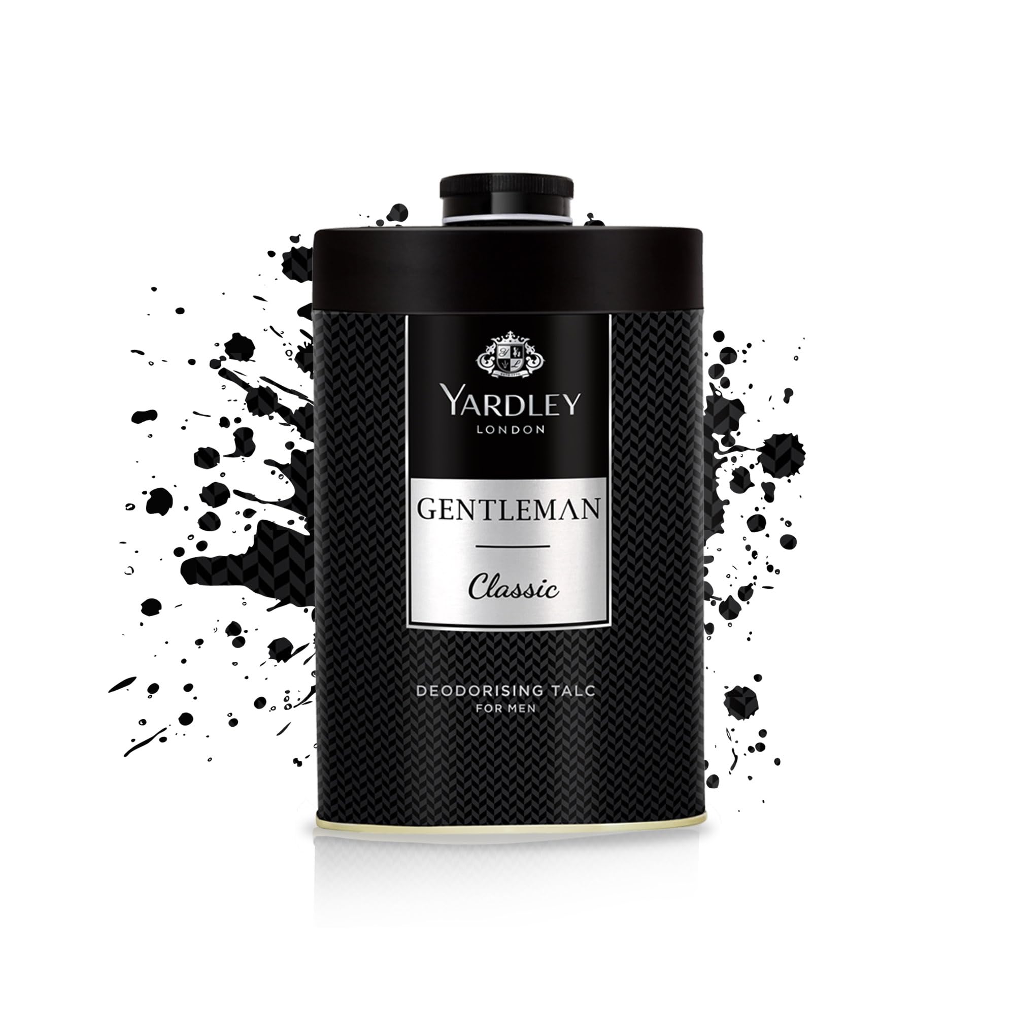 پودر تلک ضدعرق یاردلی جنتلمن کلاسیک - ۲۵۰ گرم | عطر چوبی تازه برای مردان | عطر مردانه تنها