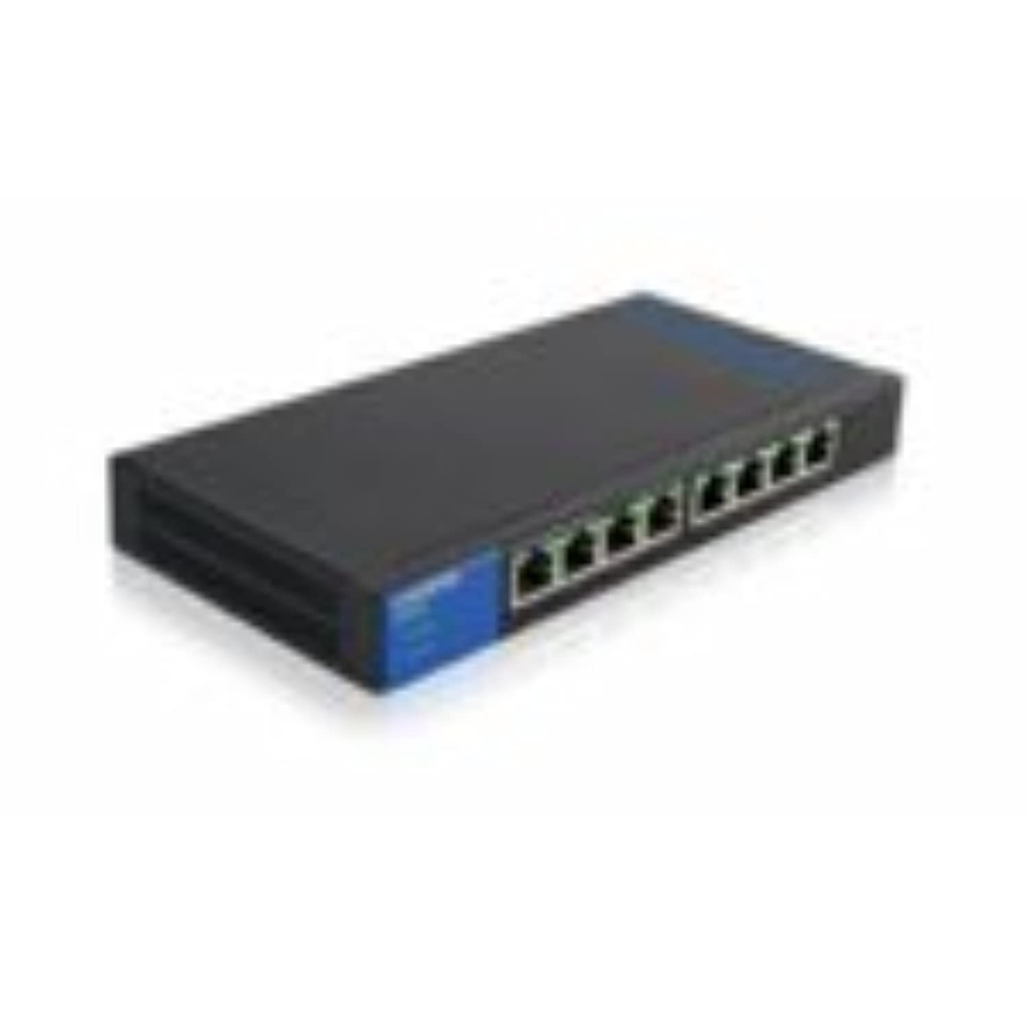 LINKSYS LGS108P یک سوئیچ کسب و کاری گیگابیتی با 8 پورت و PoE برای میز کار است، که شامل 8 پورت و PoE است.