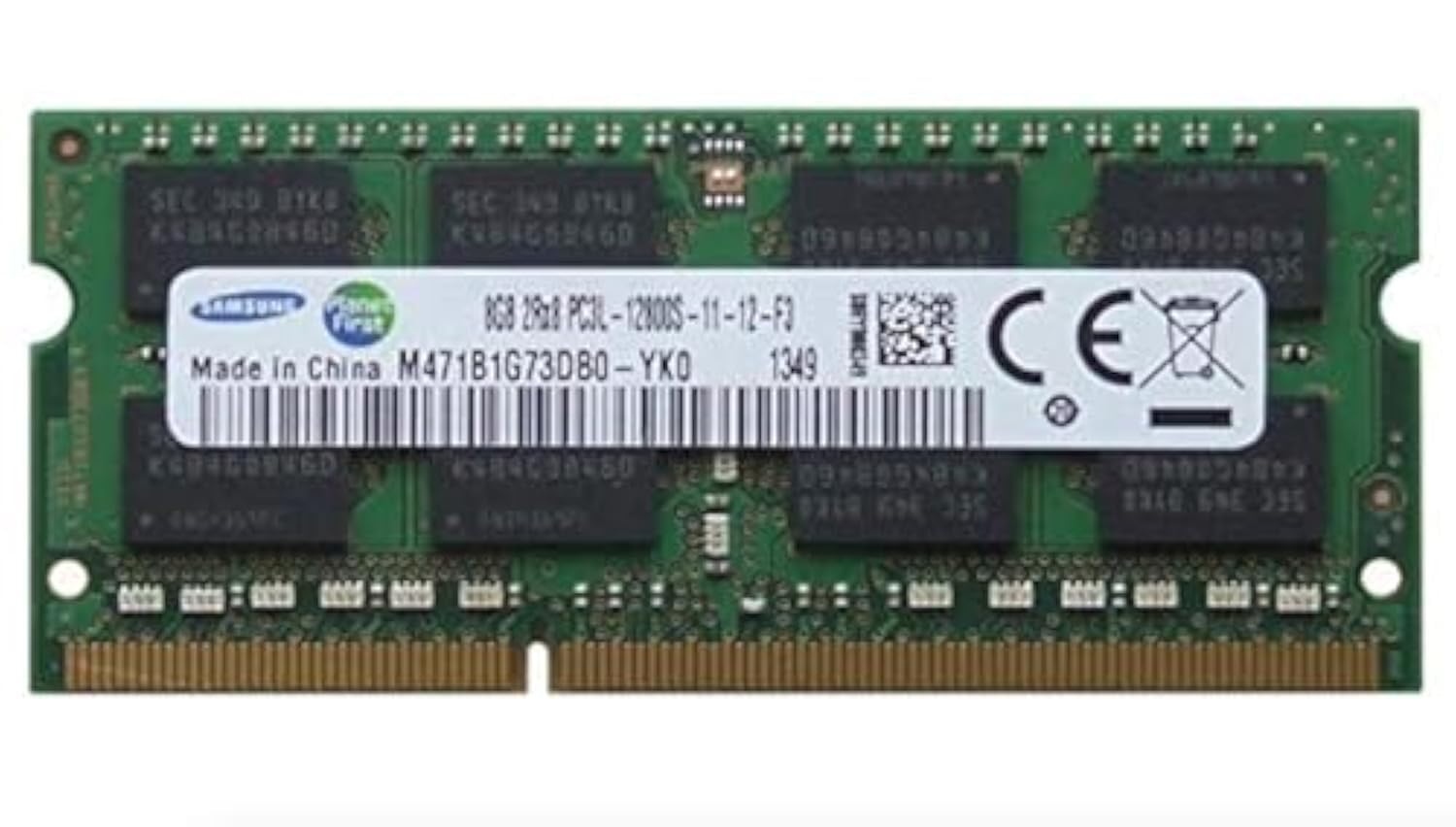 ماژول حافظه Samsung 8GB DDR3 SO-DIMM