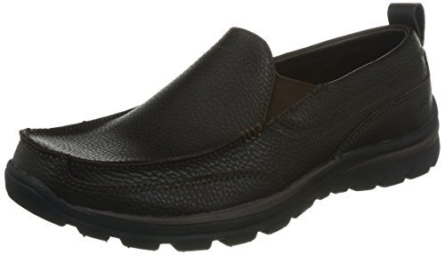 Skechers SUPERIOR-GAINS کفش لوفر مردانه، سایز ۴۵ (EU)، پهن Cdb